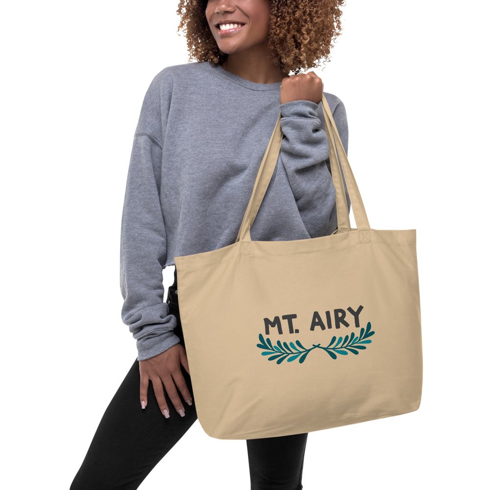 Mt. Airy Large organic tote bag — East Mount Airy Neighbors