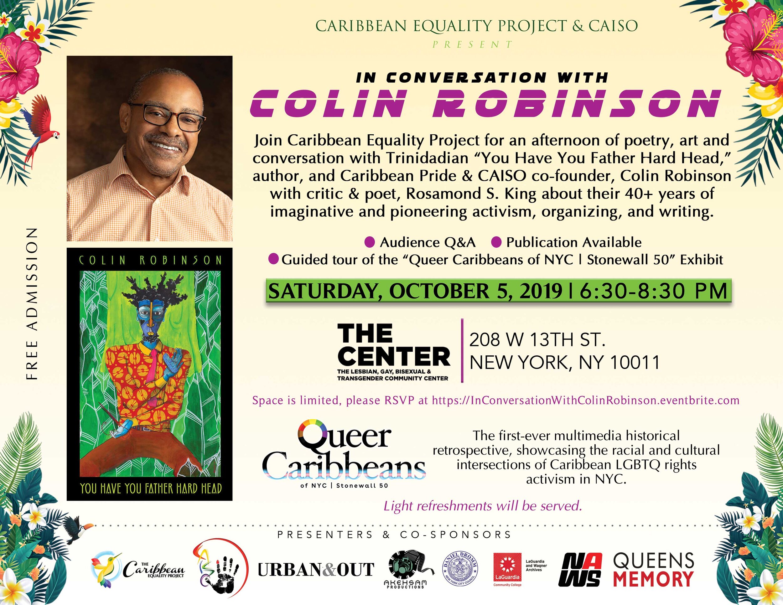 In Conversation with Colin Robinson