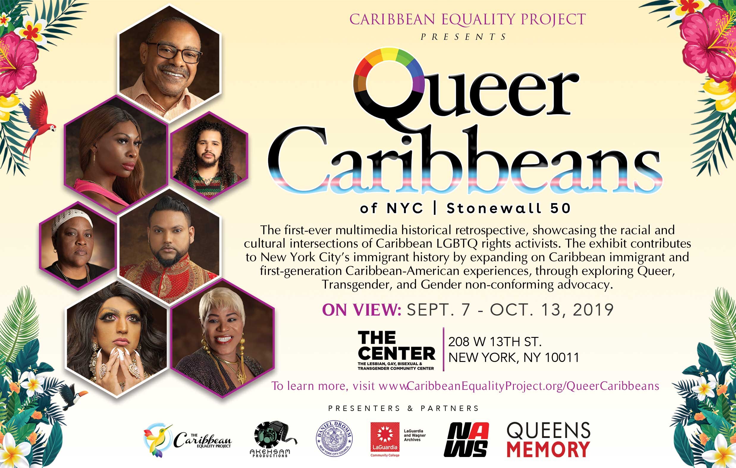 Queer Caribbeans of NYC | Stonewall 50 Exhibition 