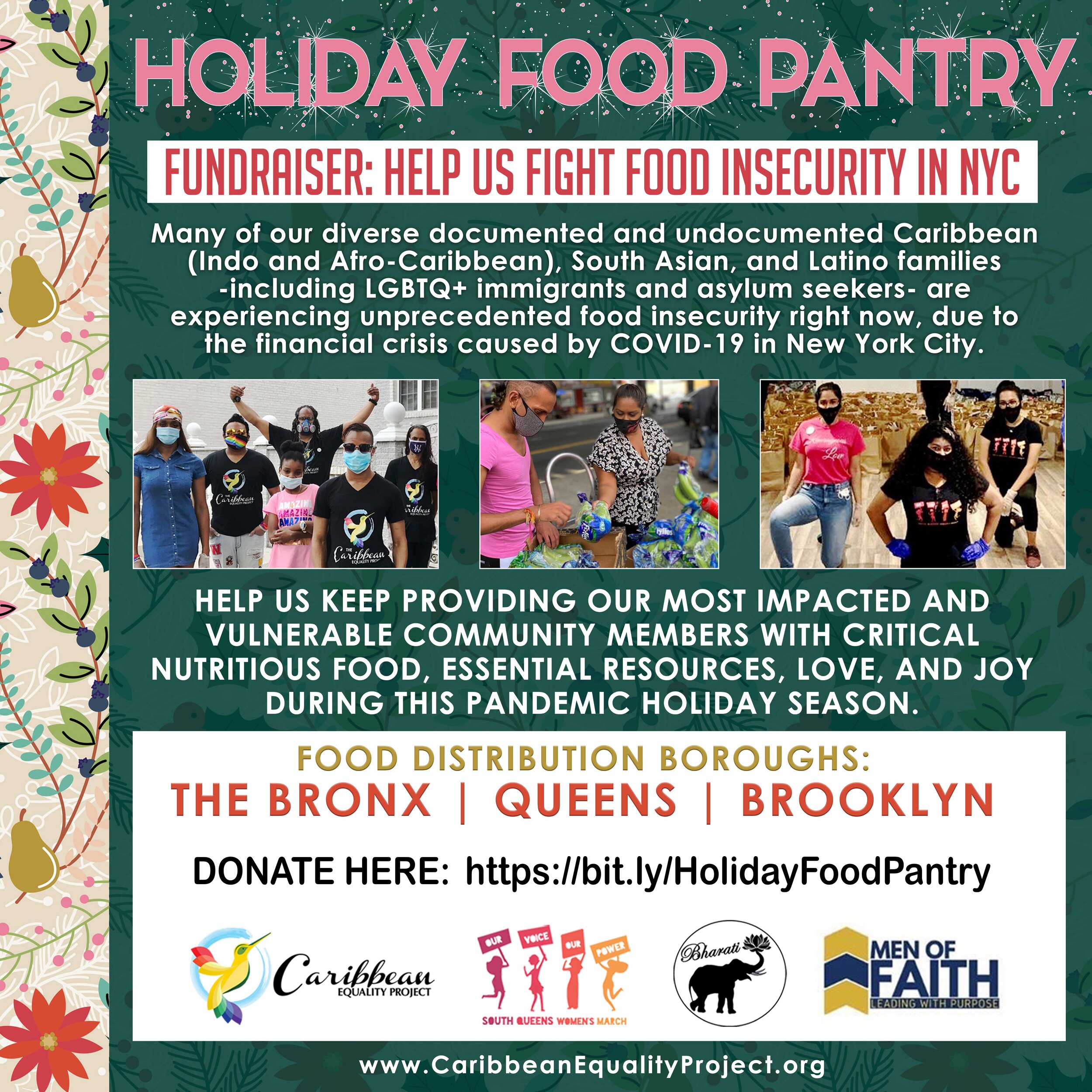 COVID-19 Holiday Food Pantry Fundraiser