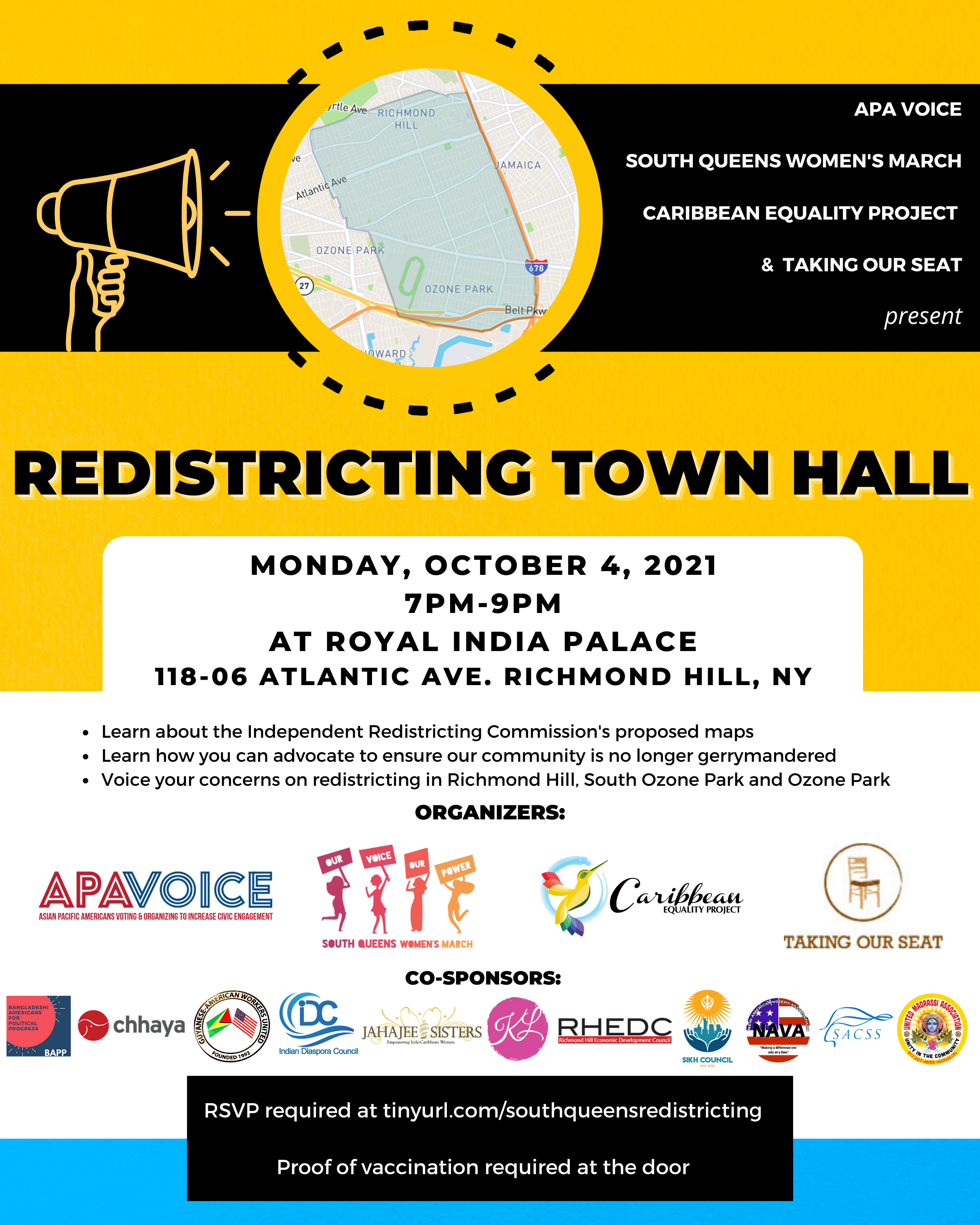 South Queens Redistricting Town Hall