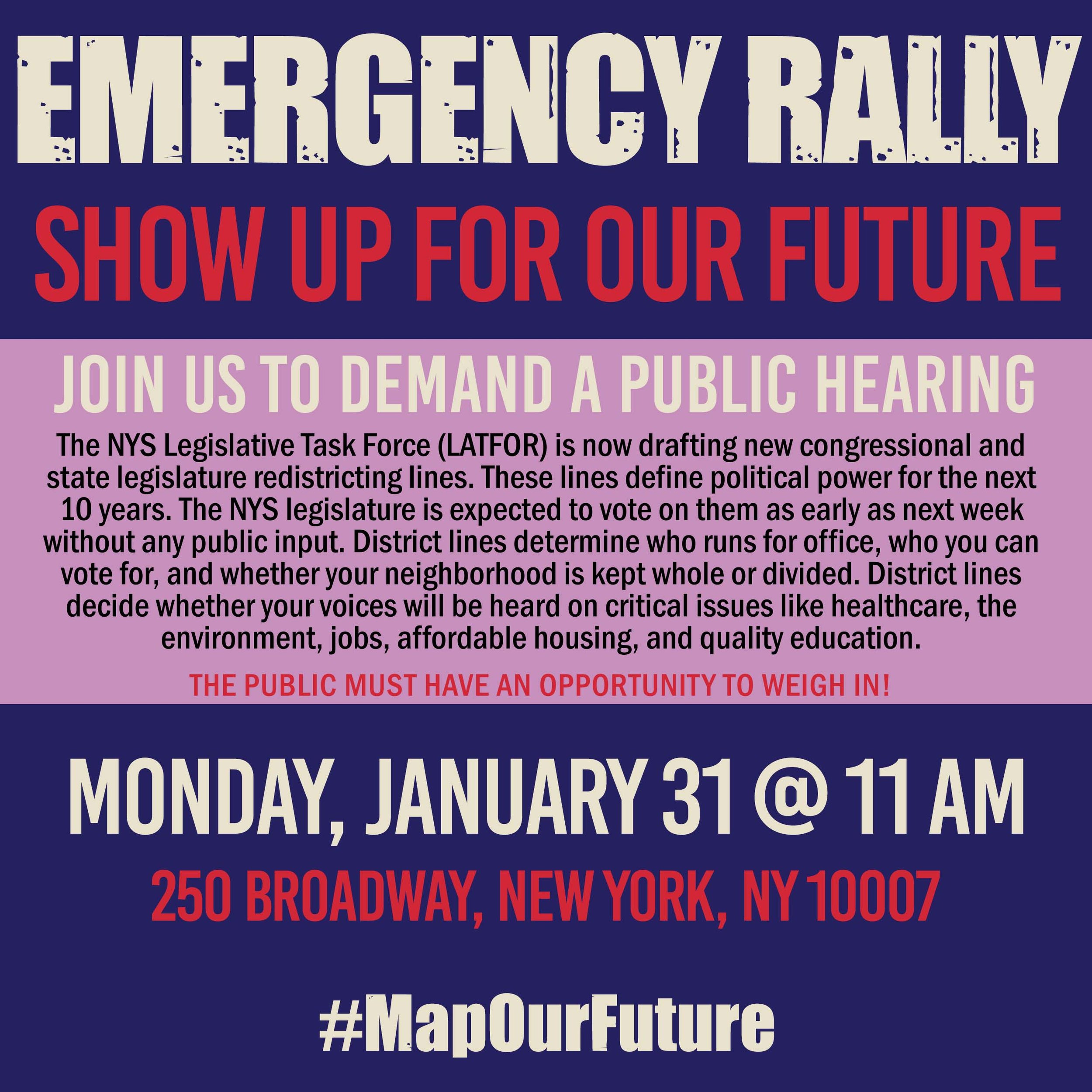 Show Up For Our Future Rally