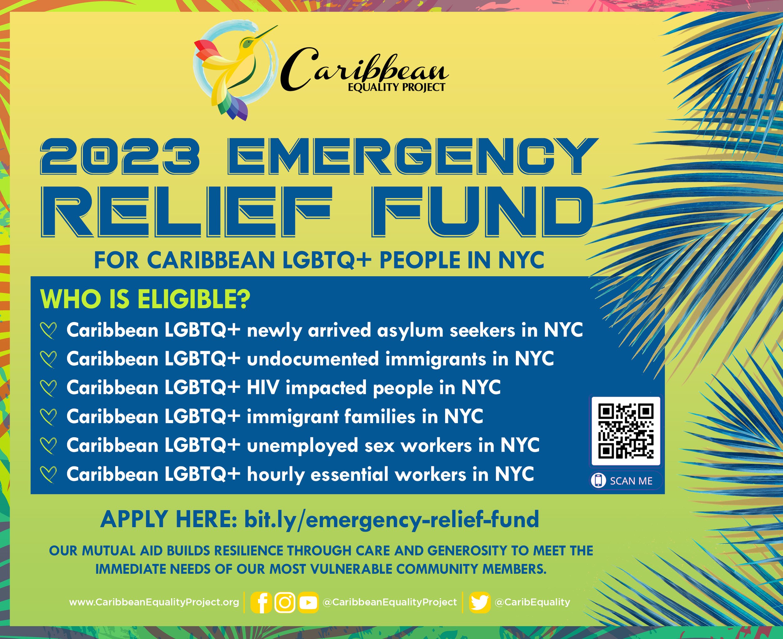 Apply to our Emergency Relief Fund