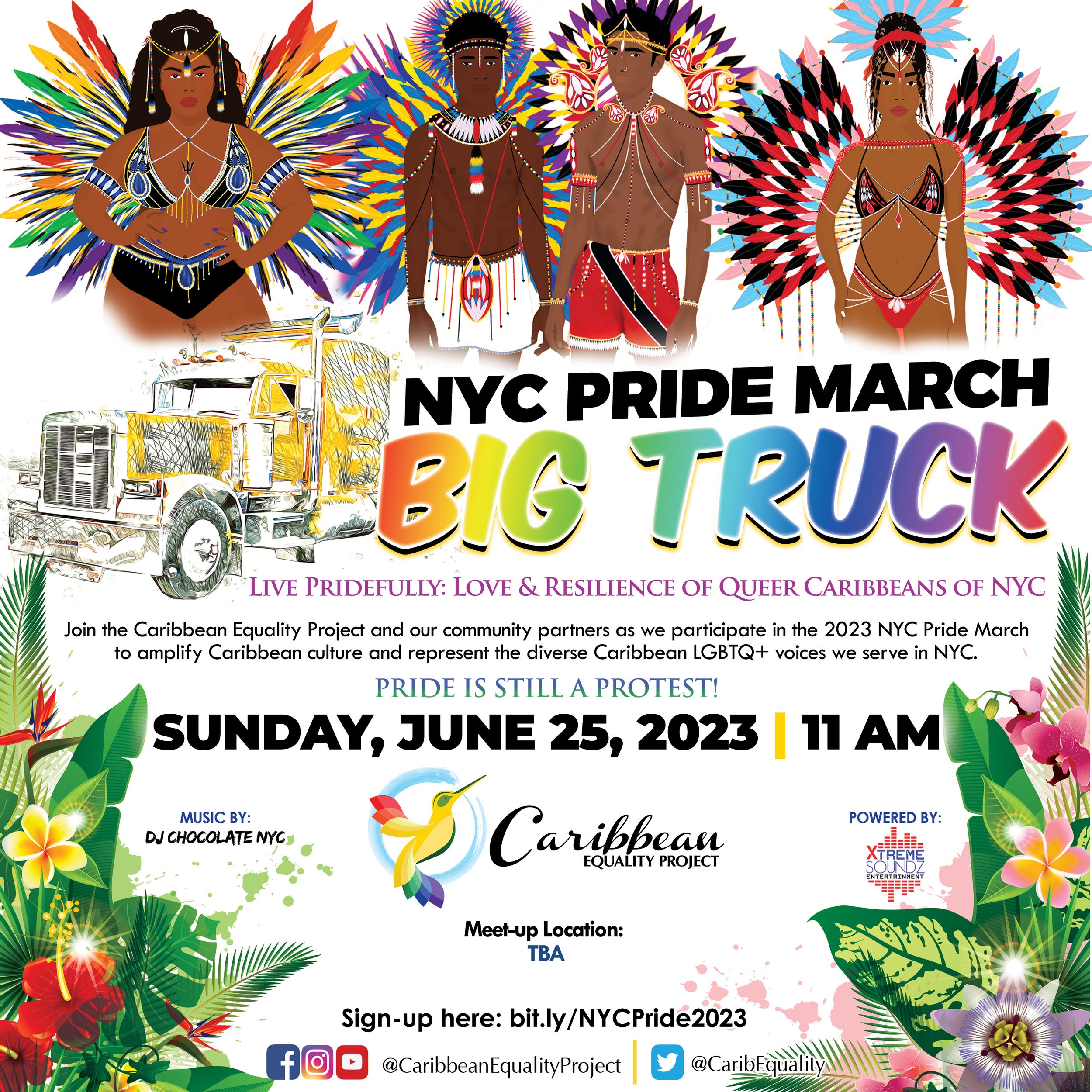 Big Truck at NYC Pride 2023