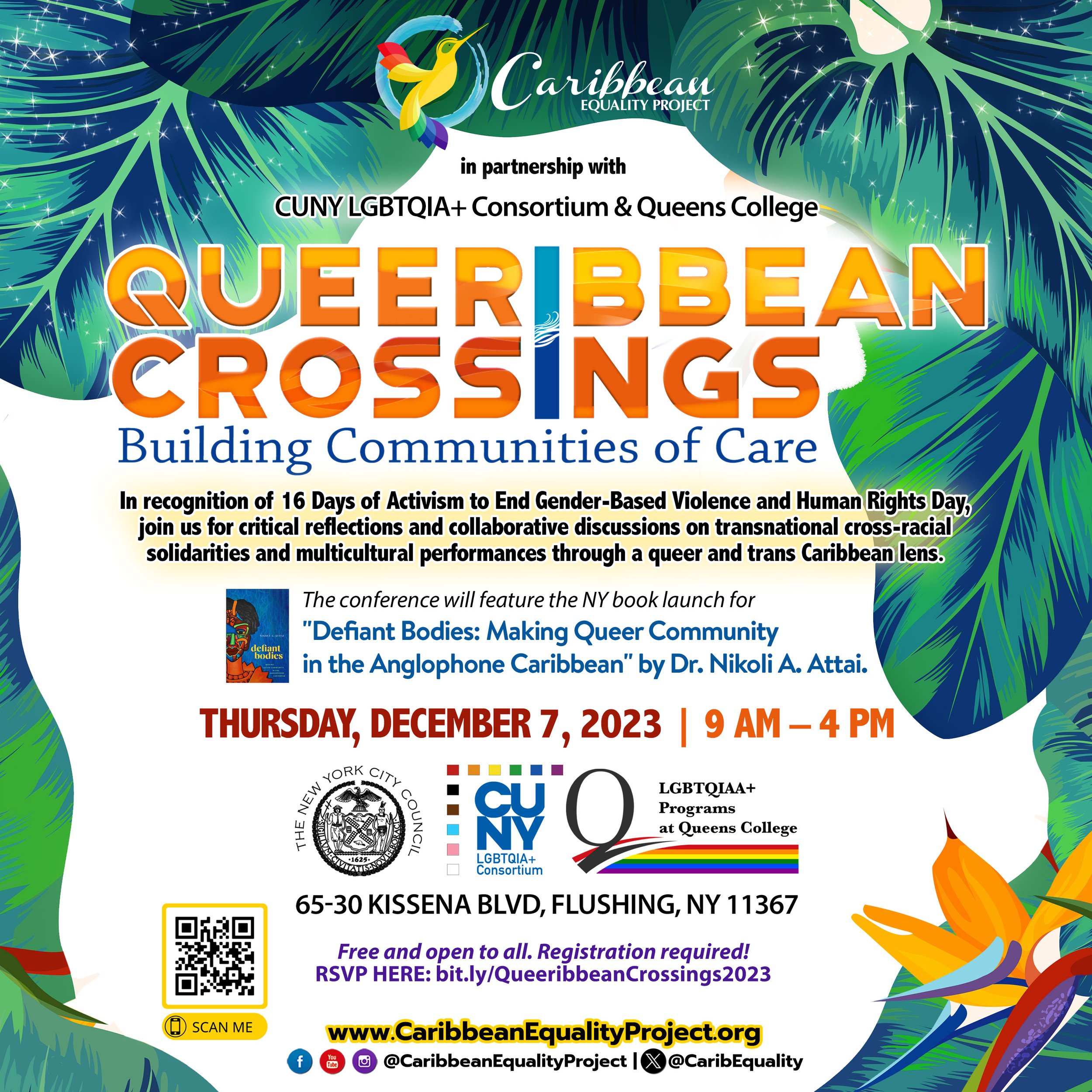 Queeribbean Crossings: Building Communities of Care Conference (Copy)