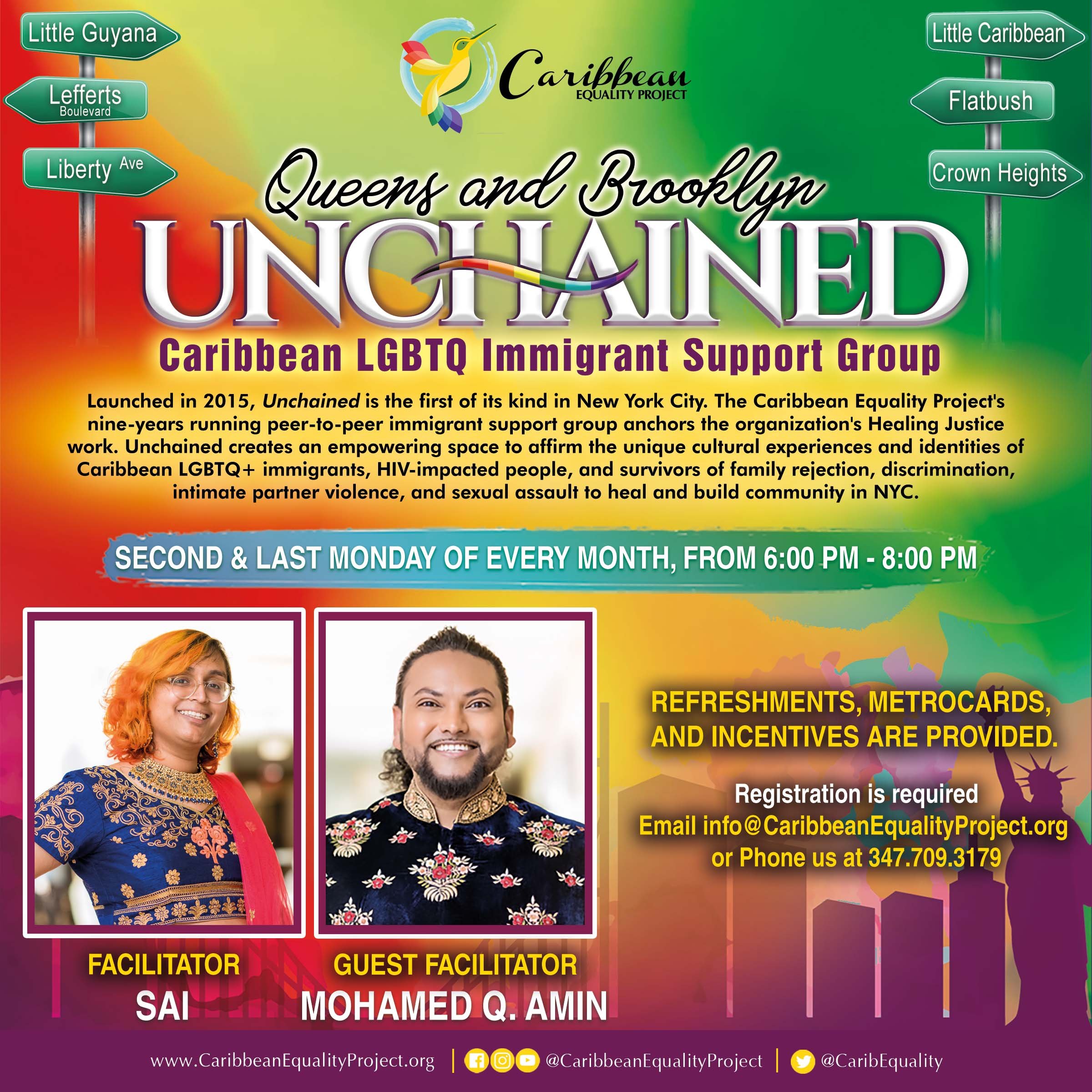 Unchained: Caribbean LGBTQ+ Support Group