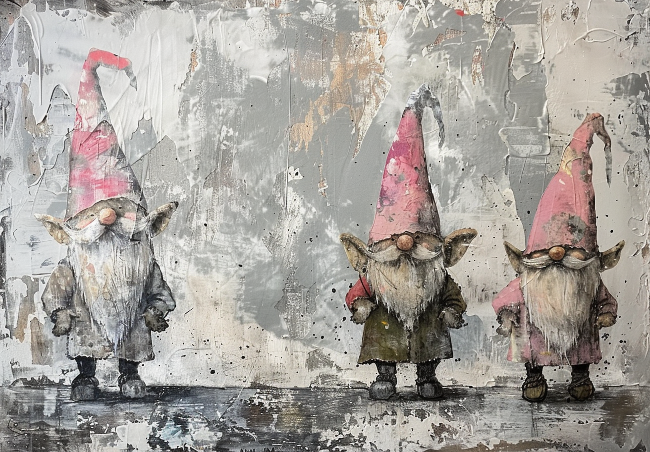 gnomieknows_encaustic_drawing_style_cheerful_gnomes_in_a_painti_0ec38e7c-fbaf-4ad5-9cd7-e1f66544da6a.png
