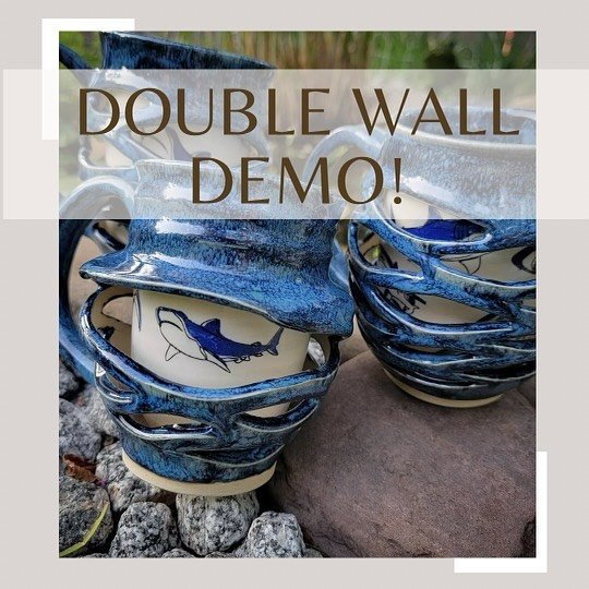 This Saturday 11.23.24 at 10am !
Join us for a 2.5-hour demonstration workshop focused on learning how to create double-walled vessels. Throwing, trimming, and carving techniques will be demonstrated, showing the process from start to finish. This se