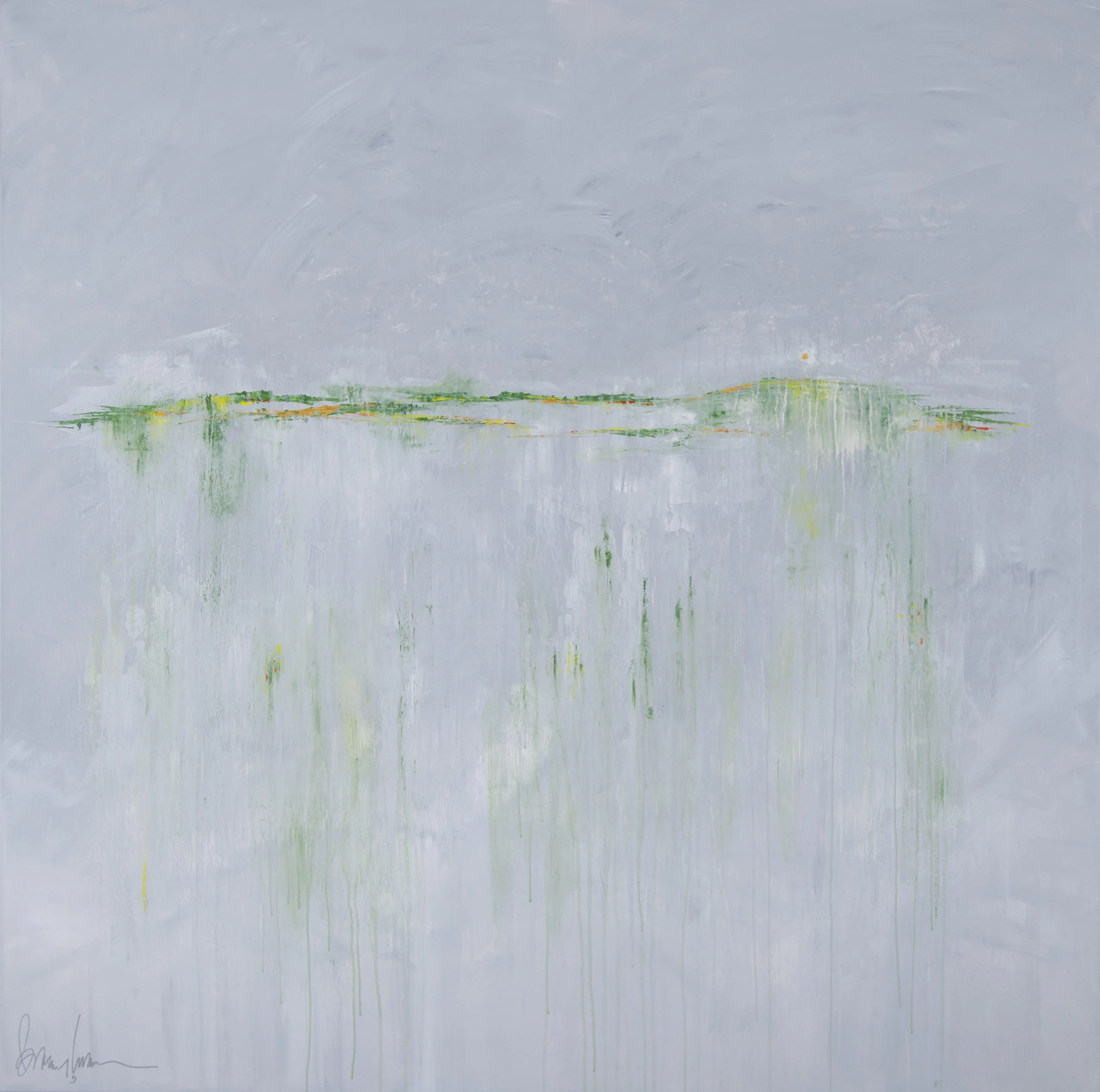 Green Gables, Acrylic on Canvas, 60x60