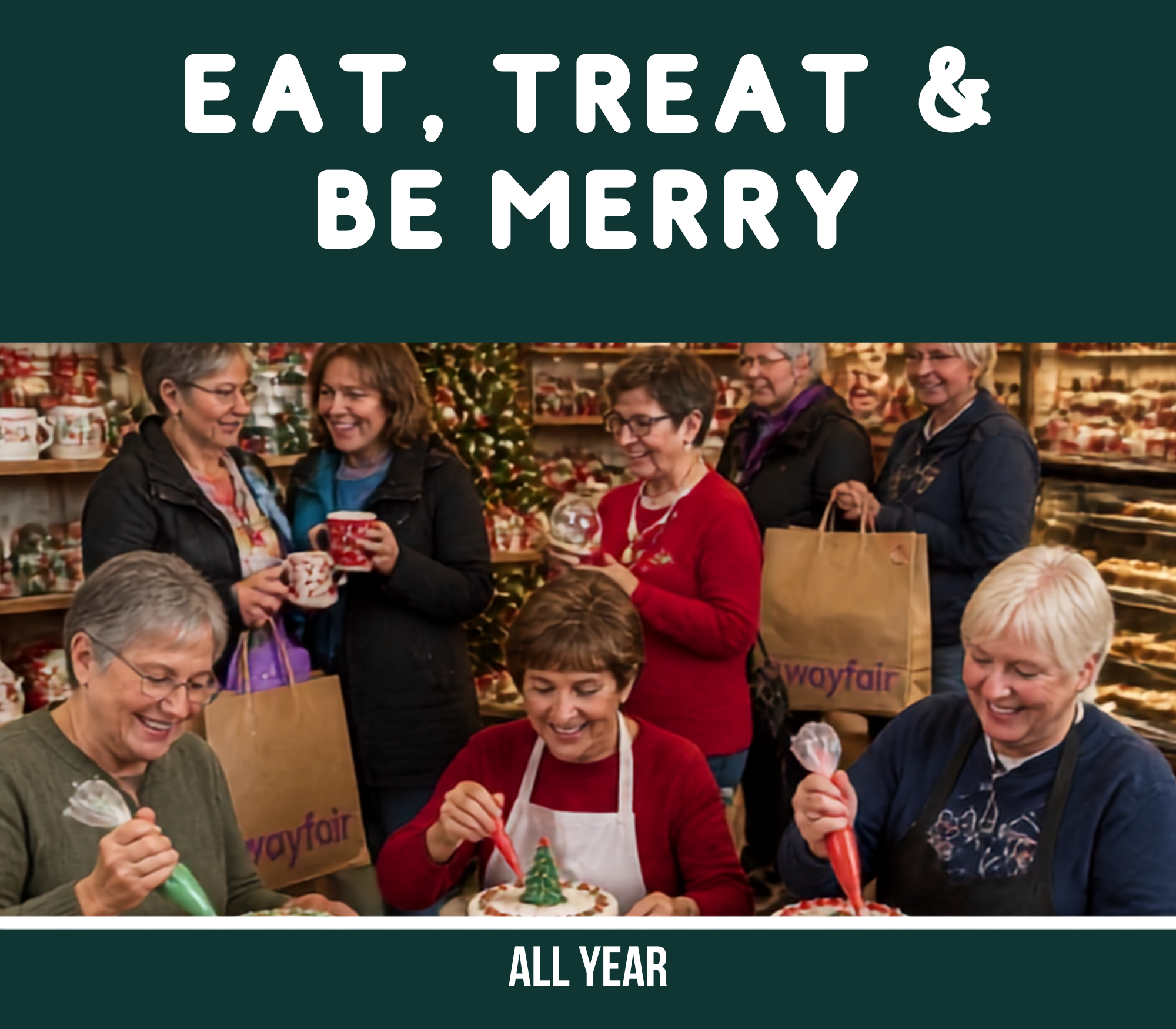 Eat, Treat &amp; Be merry Experience