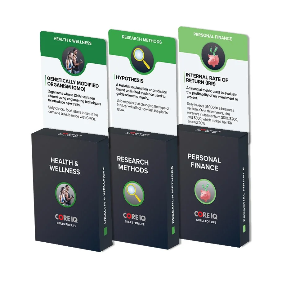 “Do” Bundle: Core IQ Decks 7 - 9