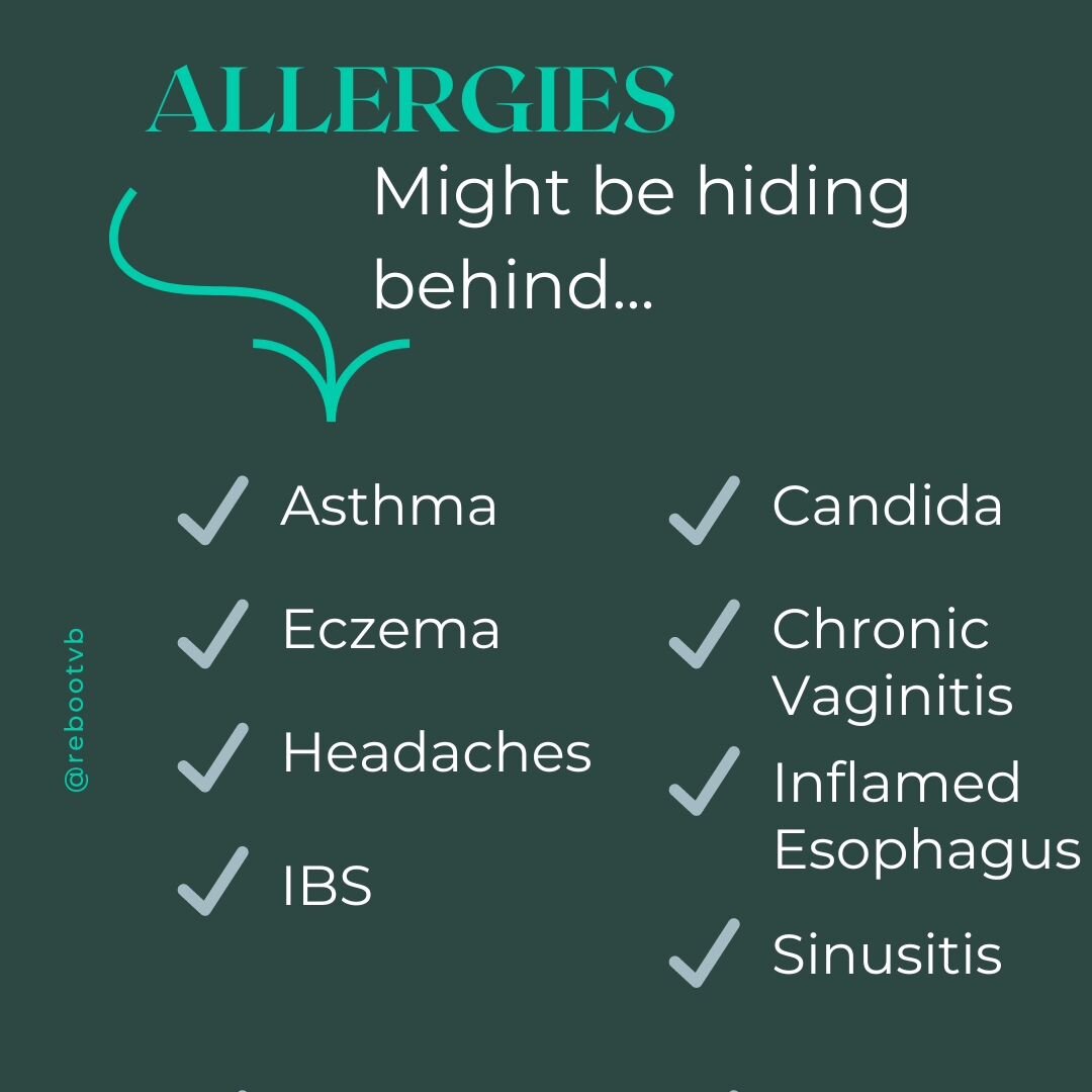 More than 1/4 of the US population has at least one allergy.😶

➡️➡️And this includes children!

Symptoms don't always appear as you'd expect.💯

This is why testing to reveal the source of allergy symptoms is so important...

➡️➡️Because it IS possi