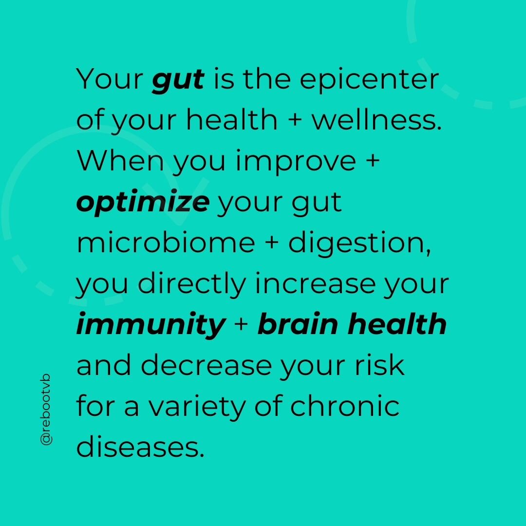 Did you know we treat a TON of gut health conditions??⤵️

➡️Candida
➡️IBS
➡️SIBO
➡️Crohn's
➡️Leaky Gut
➡️Dysbiosis
➡️Nutrient deficiencies + malabsorption
➡️Food intolerance 
➡️Food allergies
➡️Parasites, C-diff, H-pylori
➡️Microbiome imbalances 

Im