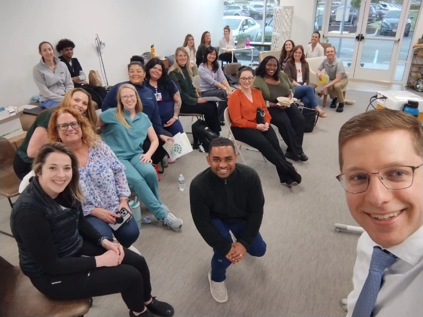 Dr. Ryan hosted another amazing Lunch + Learn for our providers and staff!🙌

These are important events for us to learn from each other, stay up to date on resources available for patients, + to connect!💯🎉

Thank you for a great lecture, Dr. Ryan!
