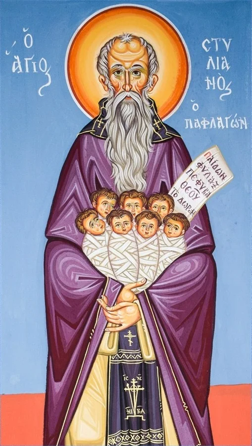 Saint Stylianos, Protector of the Unborn