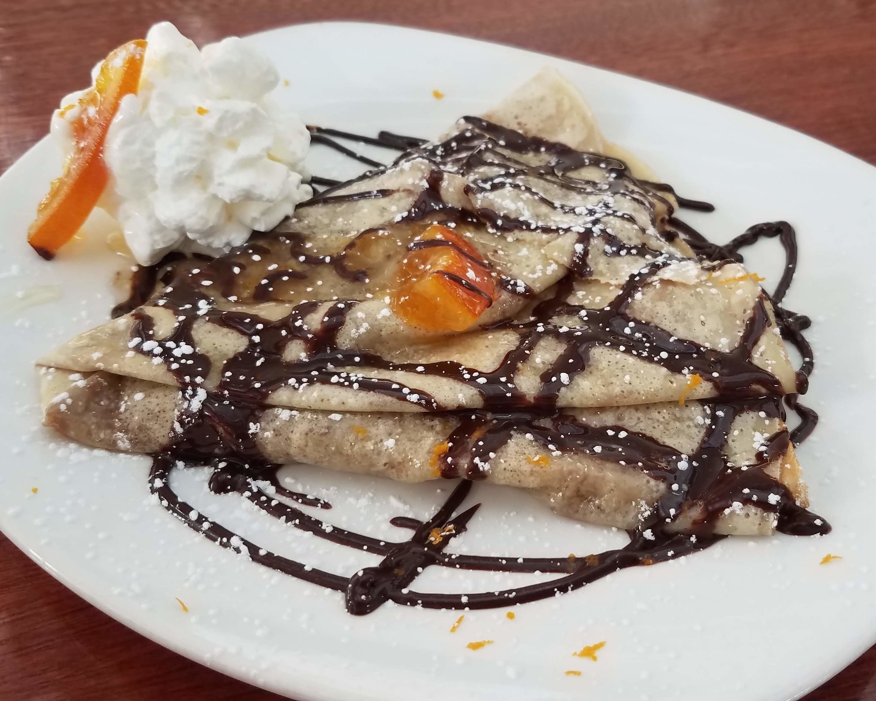 Orange Marmelade Crepe