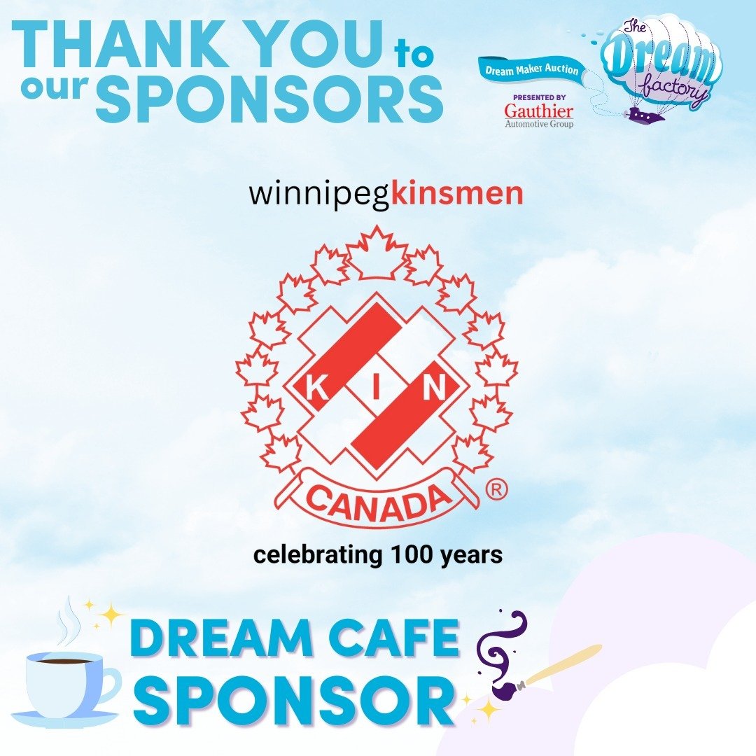 Tomorrow we&rsquo;ll be celebrating dream kids in style at The Dream Maker Auction, our biggest event of the year. This very special event will feature the grand debut of the Winnipeg Kinsmen Dream Cafe! ☕ This is your rare chance to purchase artisti