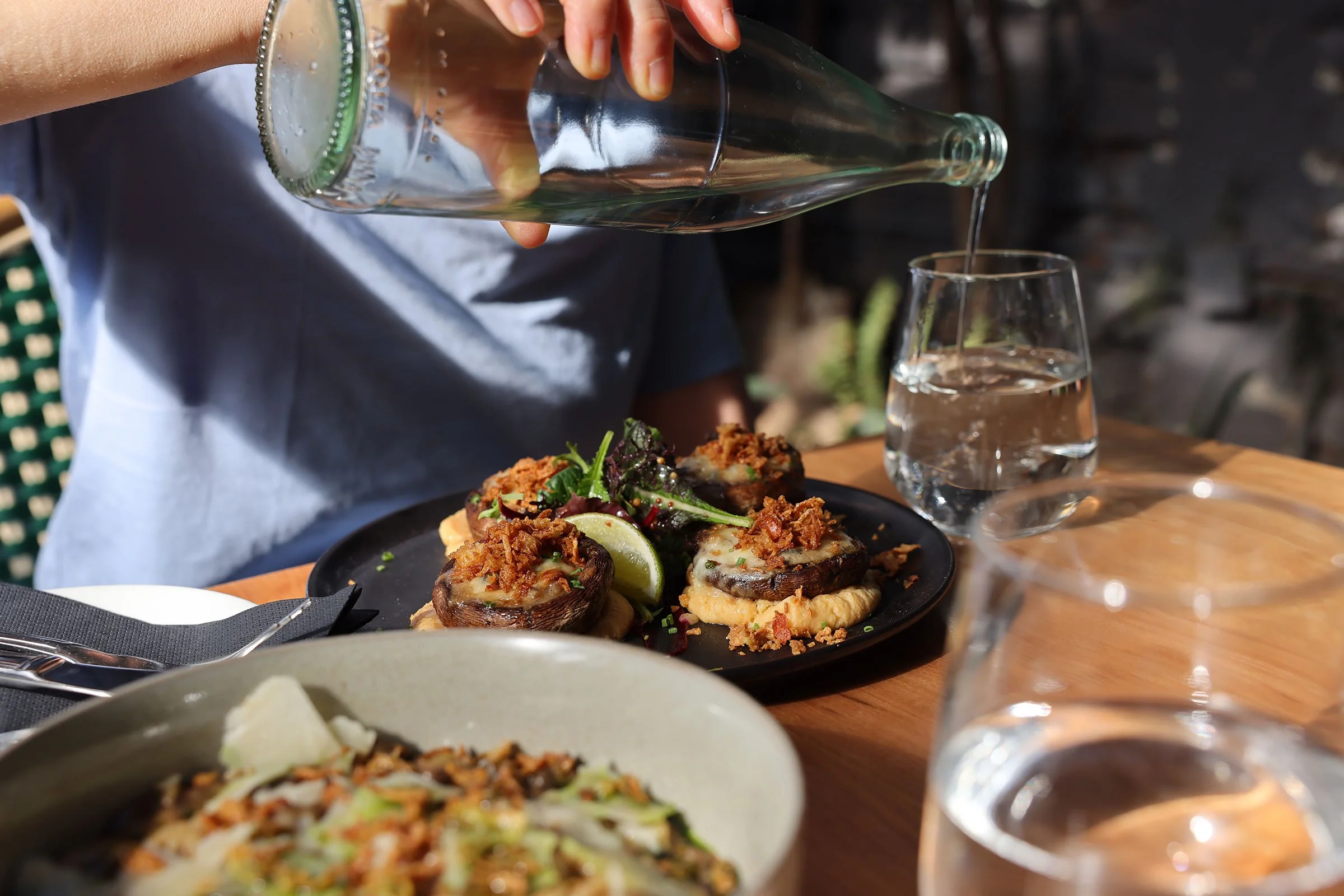 God mat på restaurang Casa Luz i Santiago de Chile