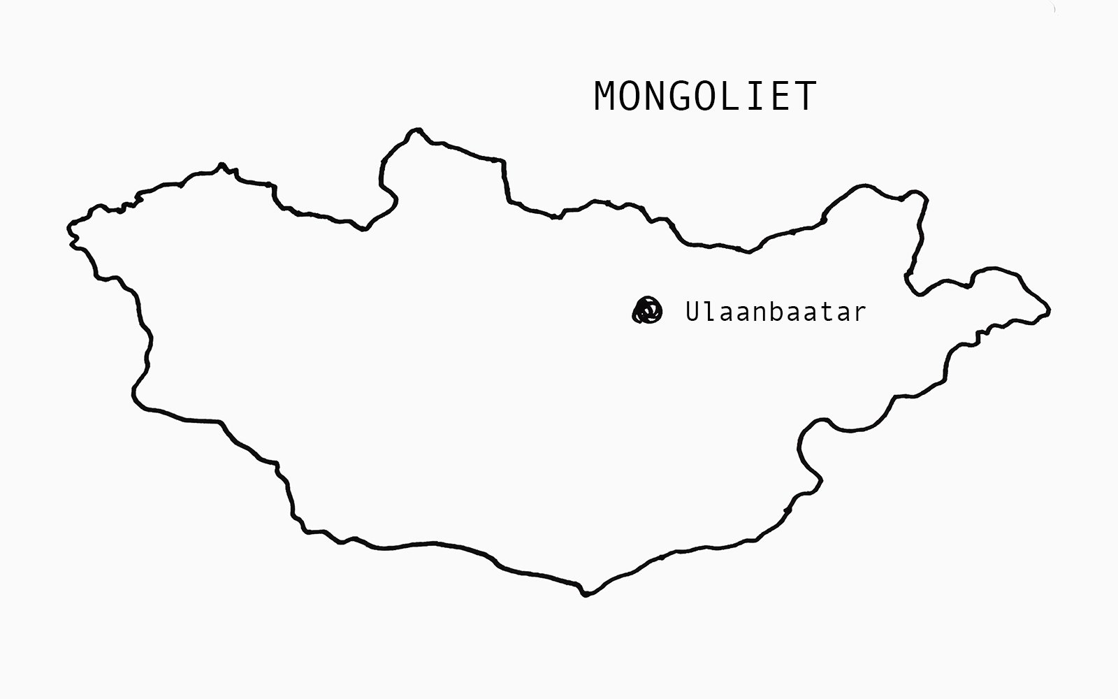 Ulaanbaatar, karta