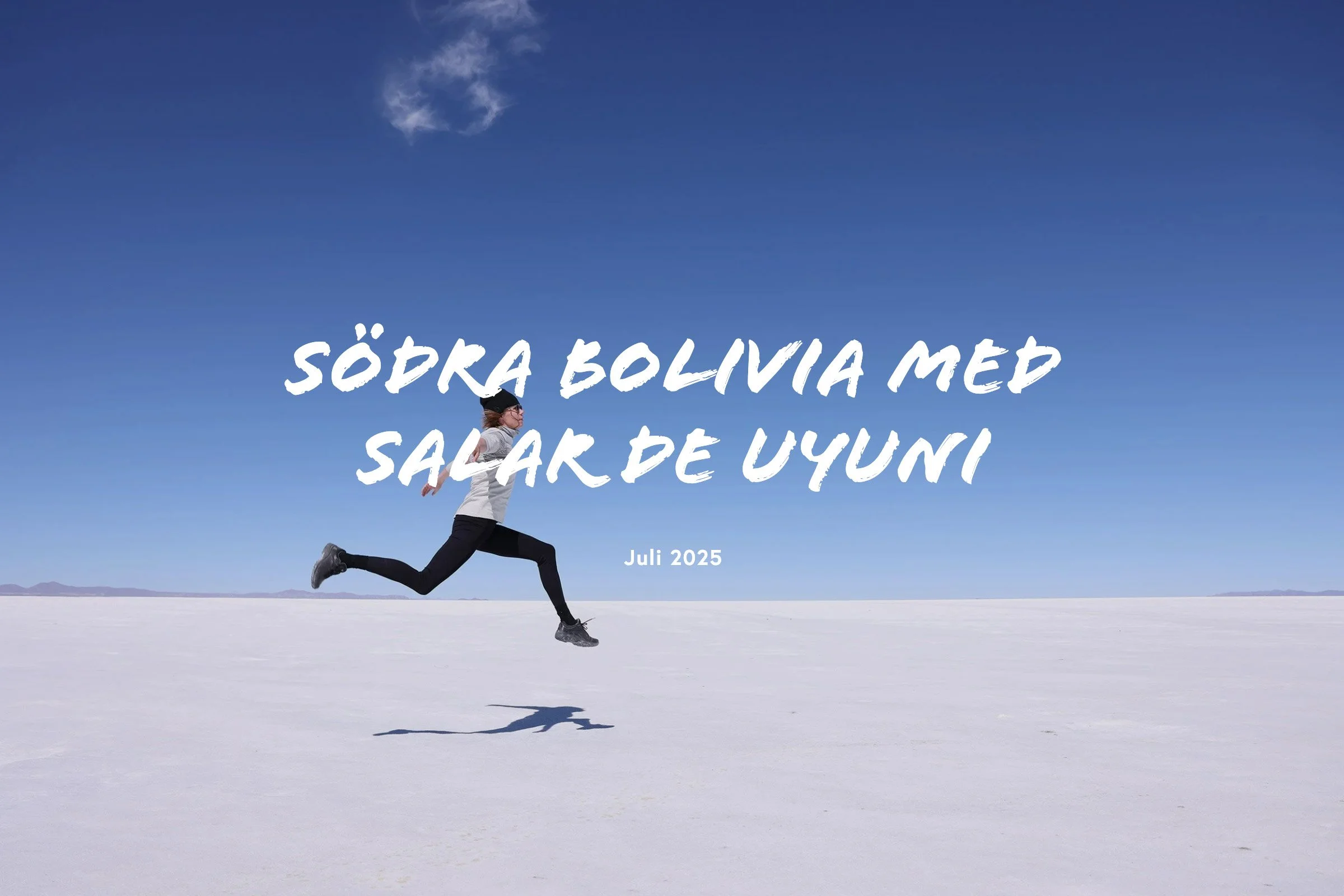 Södra Bolivia med Salar de Uyuni