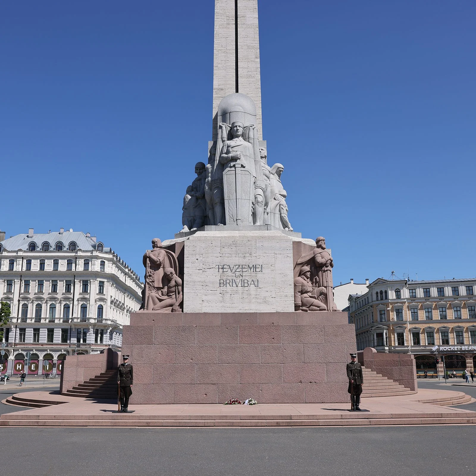 Basen av Frihetsmonumentet i Riga, Lettland