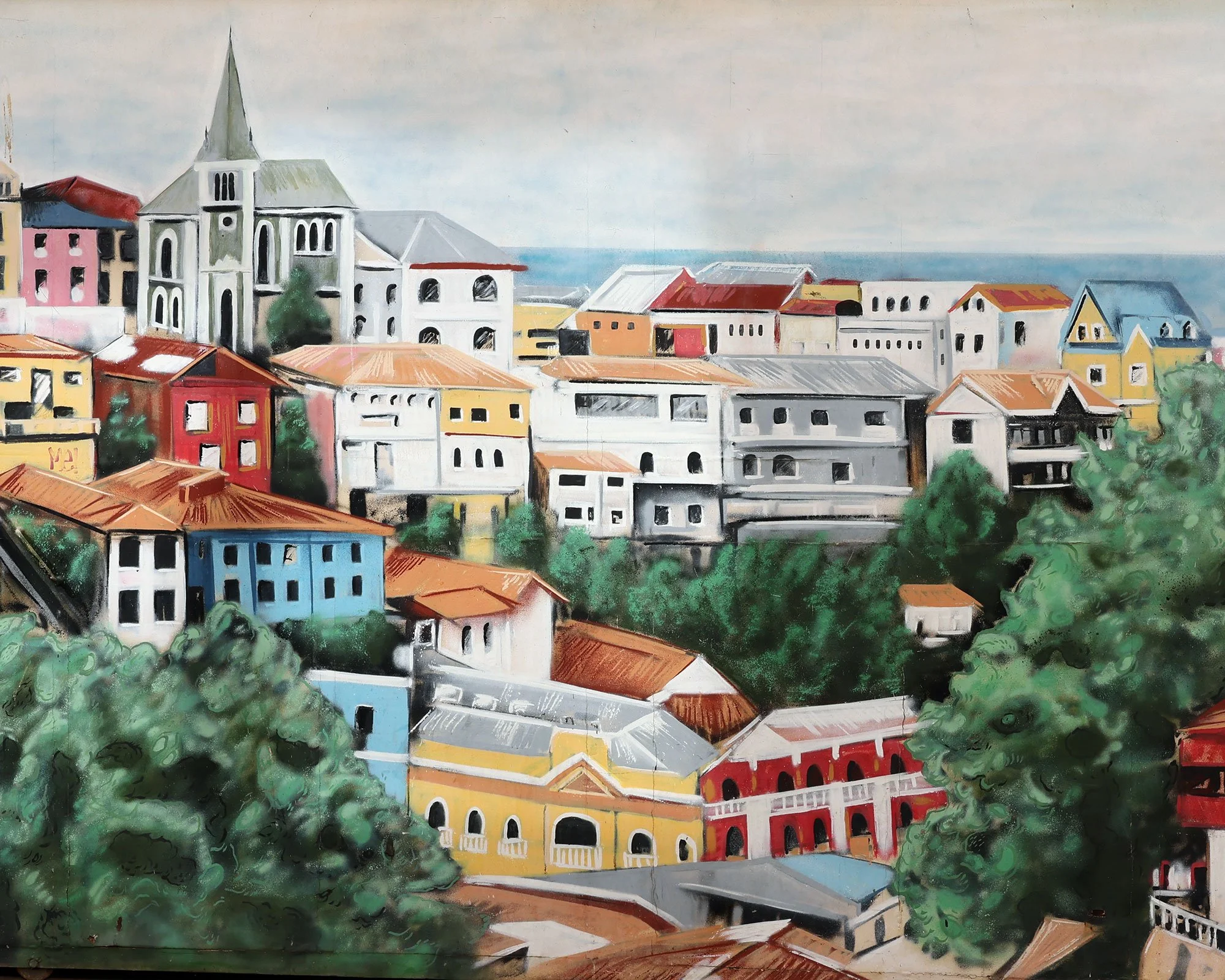 Streetart i Valparaiso, Chile