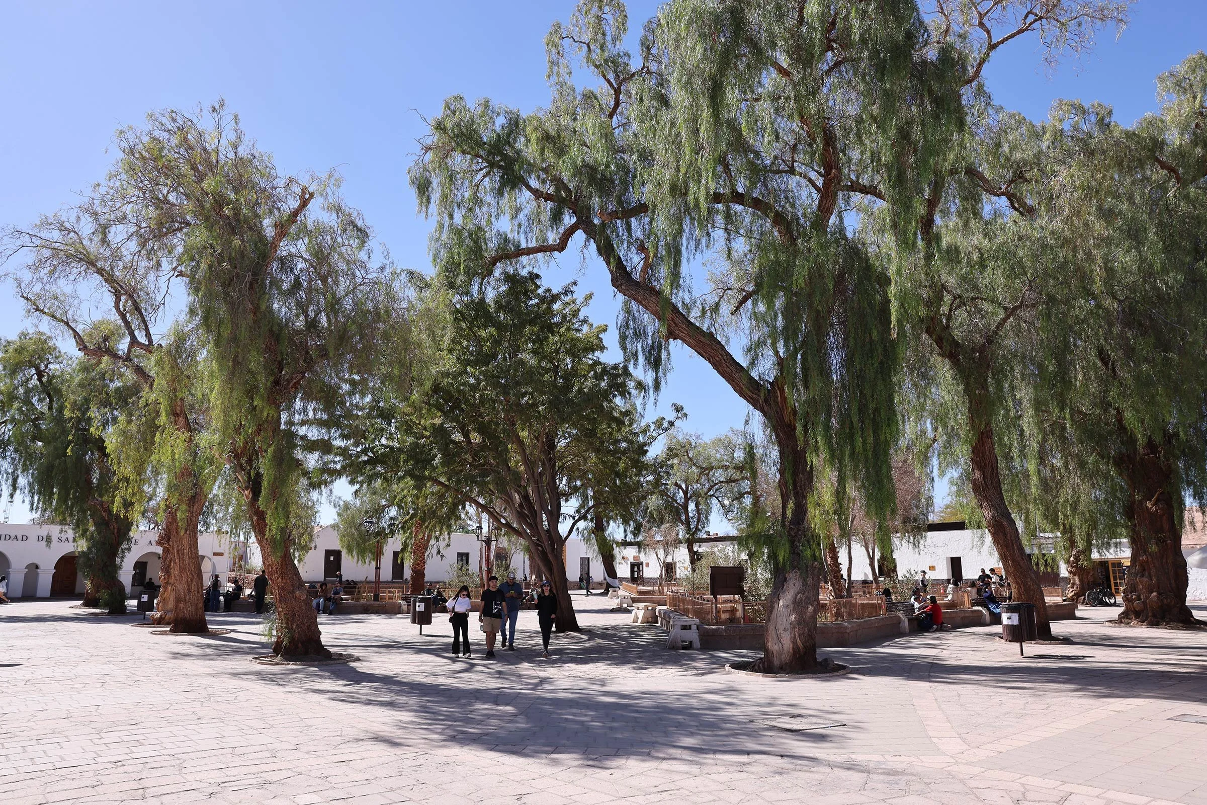 Plaza de San Pedro de Atacama, Chile