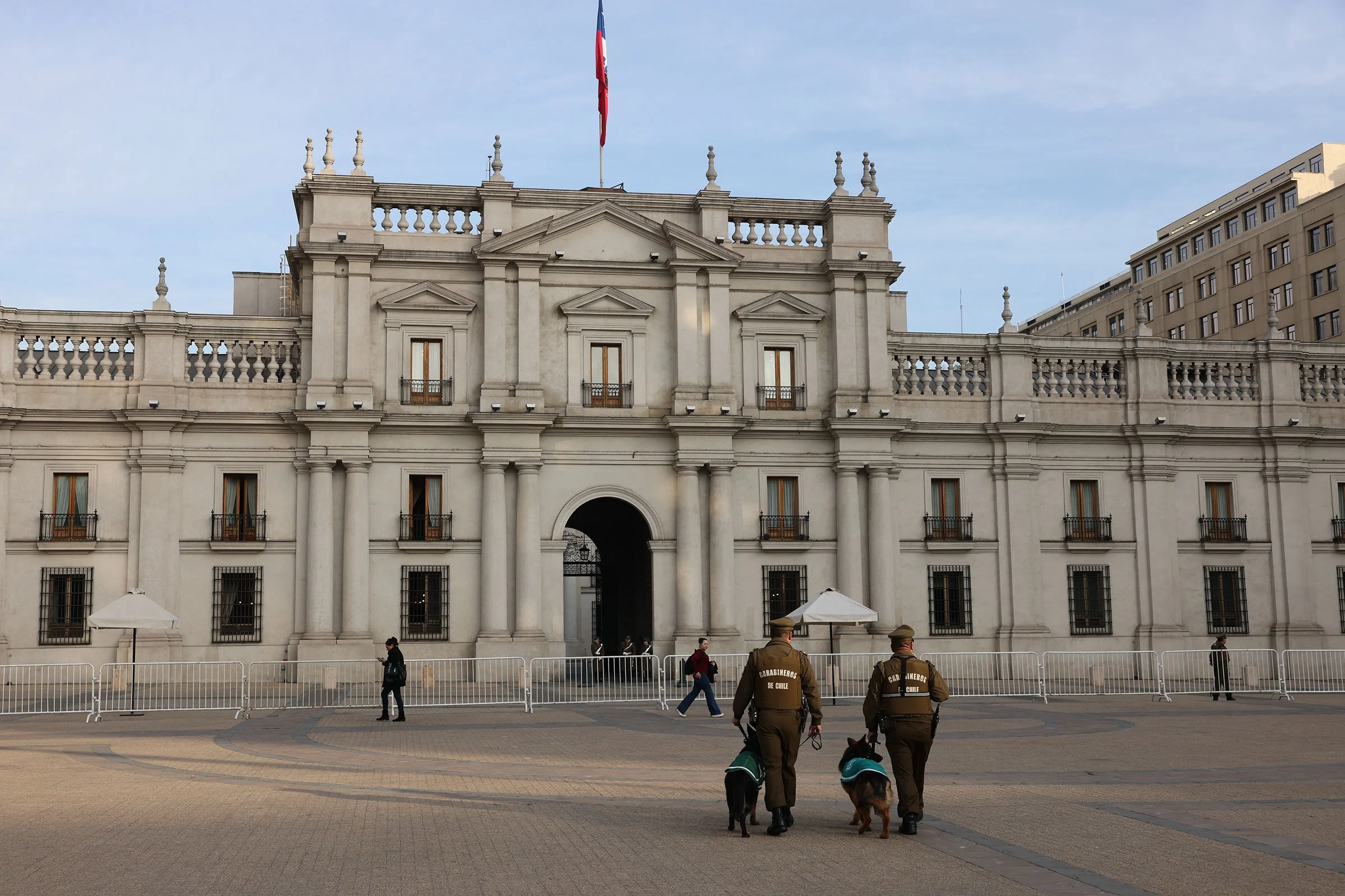 Palacio de La Moneda, Chiles presidentpalats i Santiago de Chile