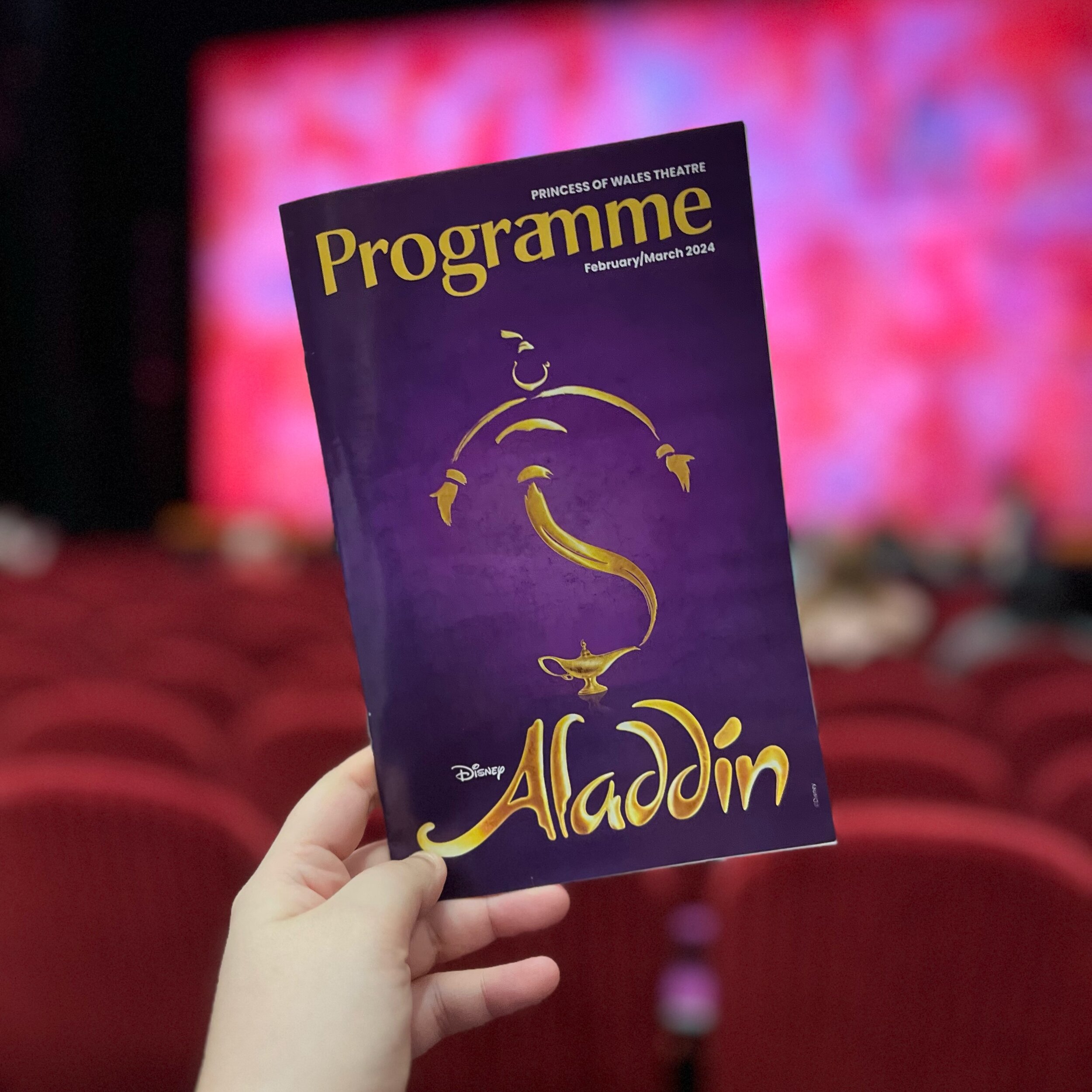We saw #Aladdin this weekend at #MirvishProductions. It was absolutely incredible. The costumes, the music, and the casting were perfect. Our only complaint is there was a ton of forced pop culture references that took us out of the immersion (and al