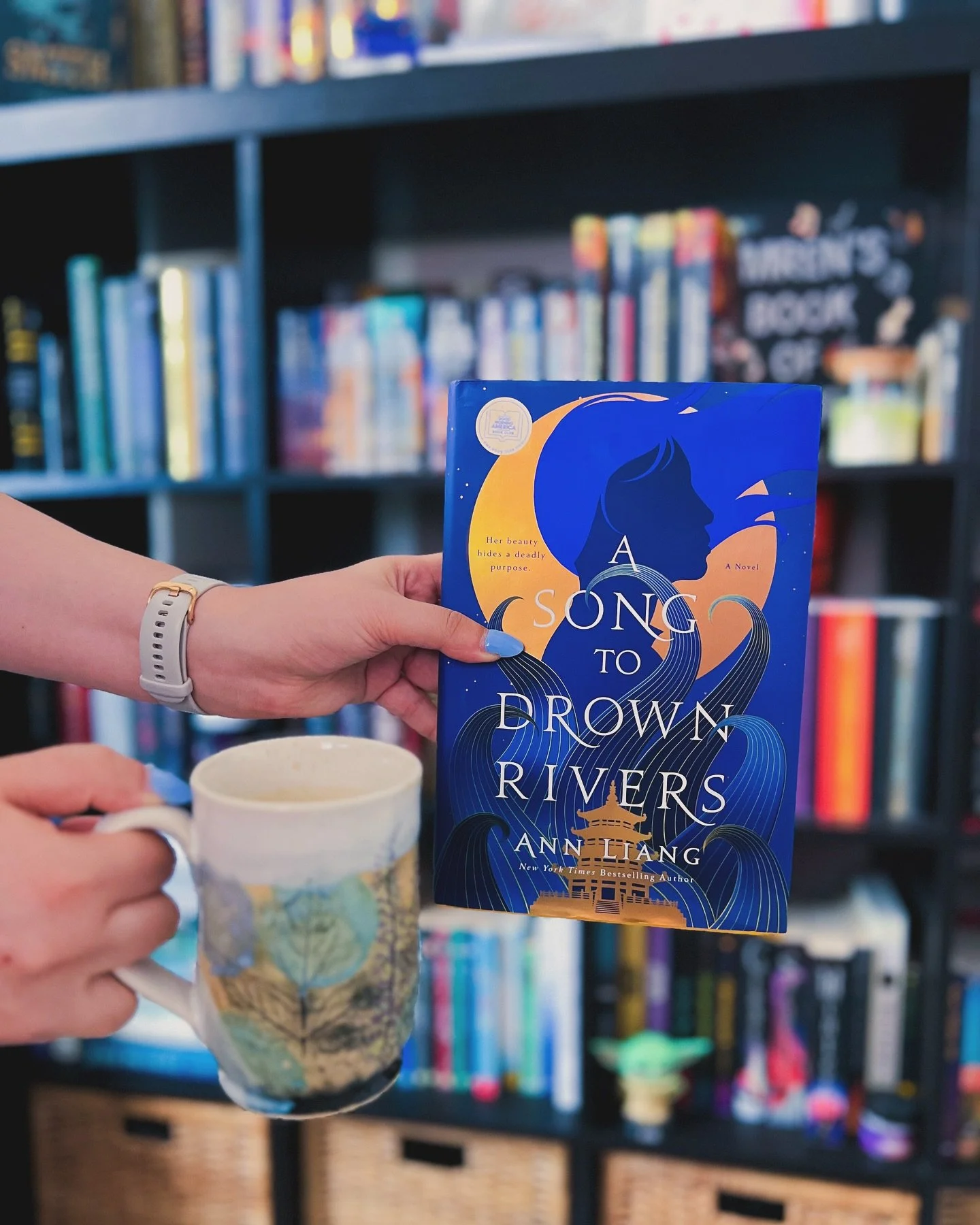Currently reading A Song to Drown Rivers. It&rsquo;s based on the legend of Xishi, one of the Four Great Beauties! I found this copy at a Little Free Library awhile back and I&rsquo;m so glad I did. 

I love reading books based on mythology and resea