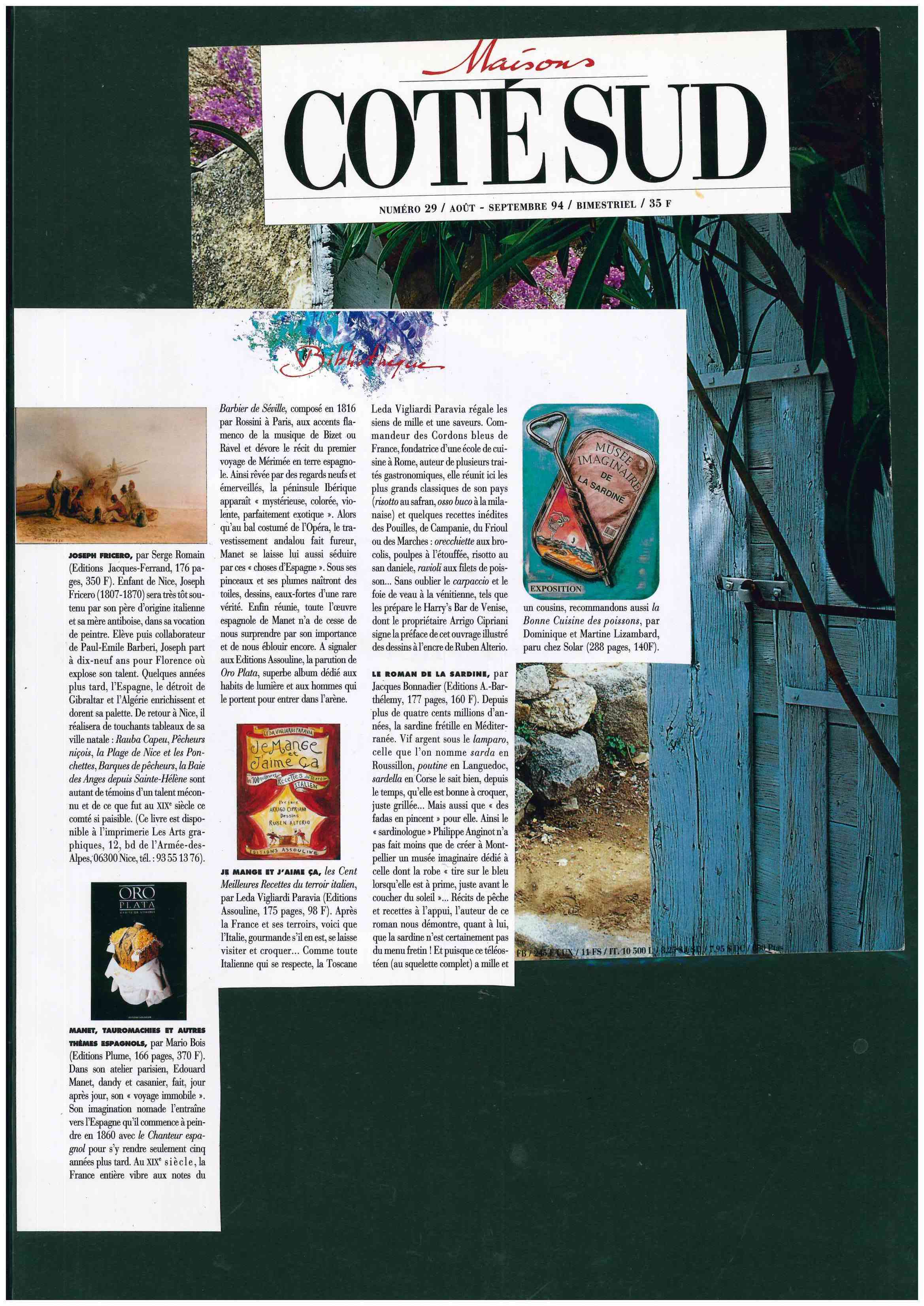 Maison - Coté Sud - Je Mange et J'aime Ça