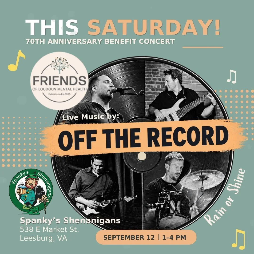Friends of Loudoun Mental Health 70th anniversary benefit concert !!