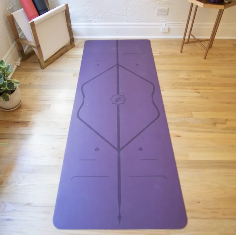 liforme yoga mat purple