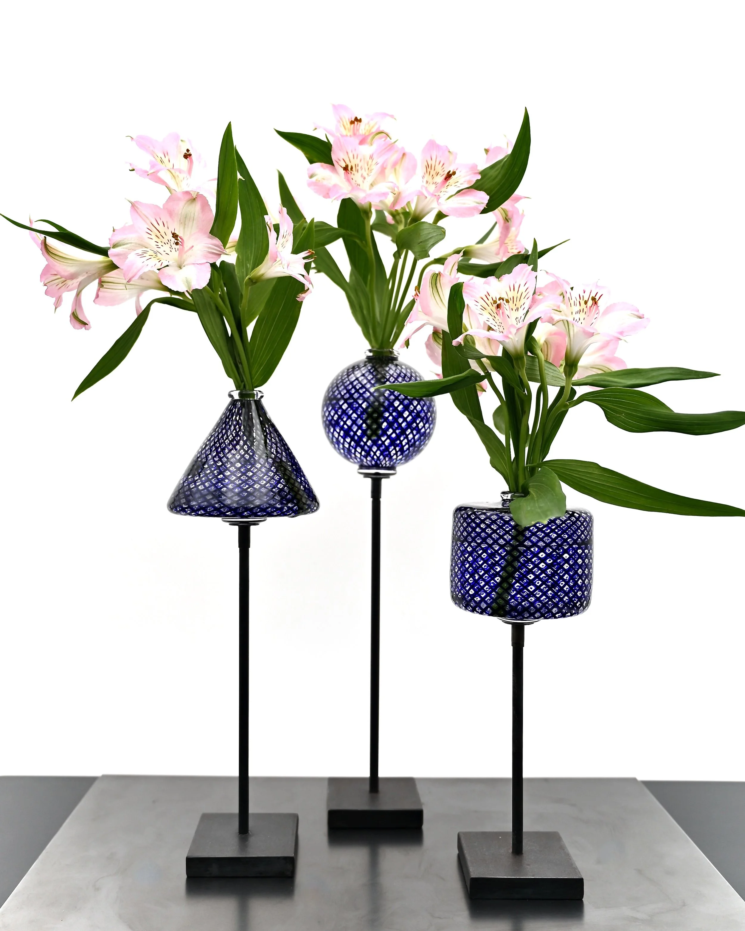 Deep Blue Reticello Trio