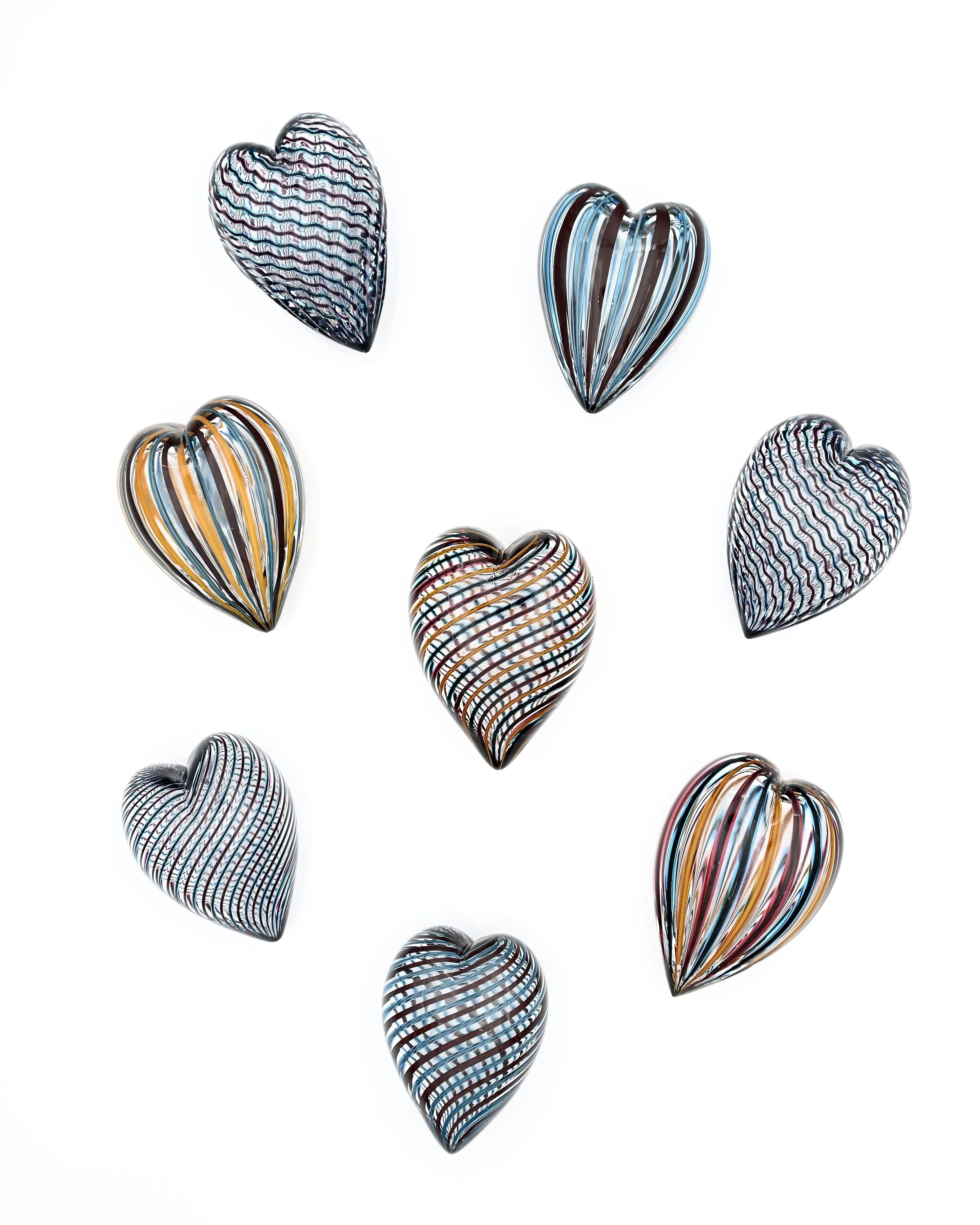 Blue + Red Heart(s)