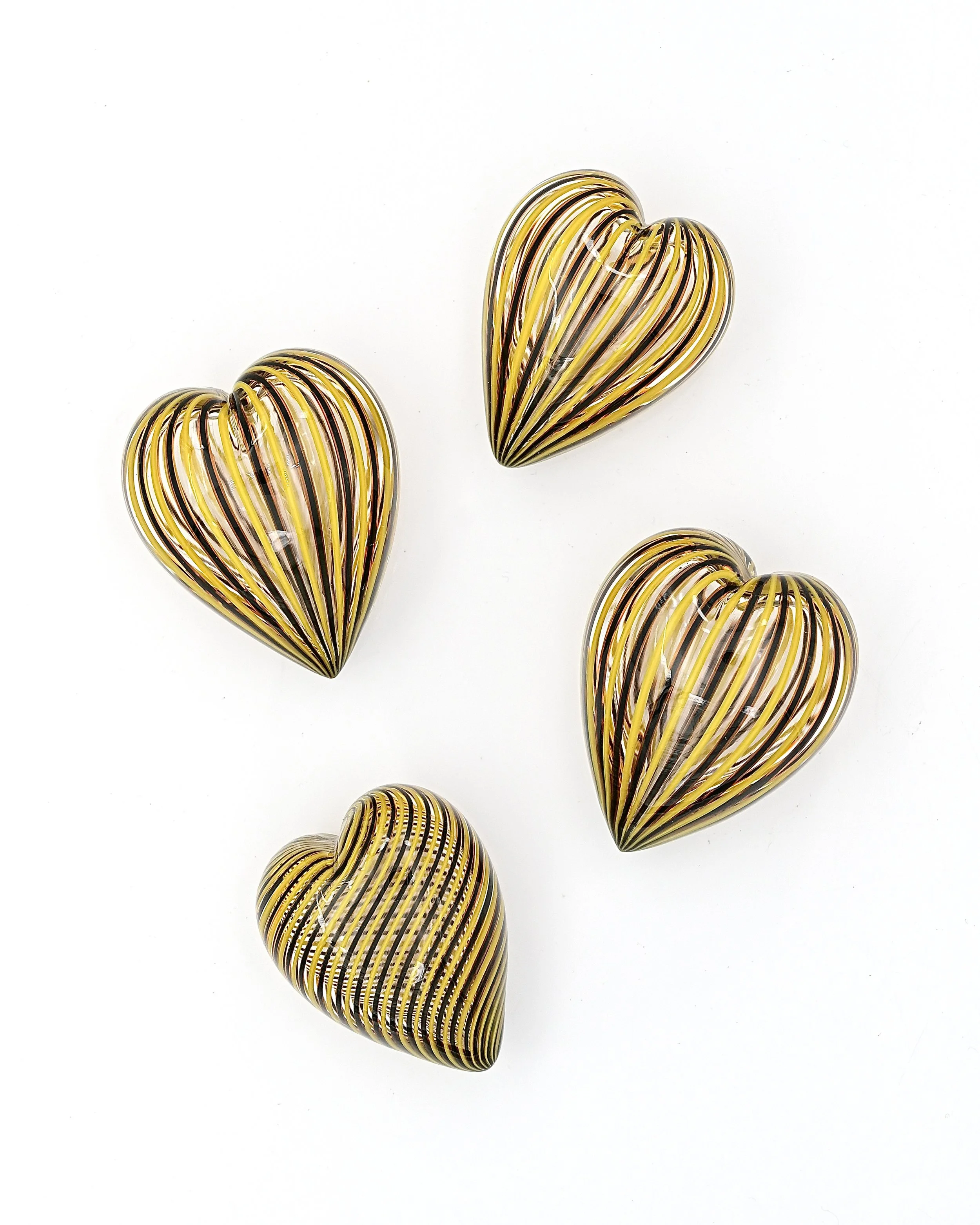 Yellow + Amber Heart(s)