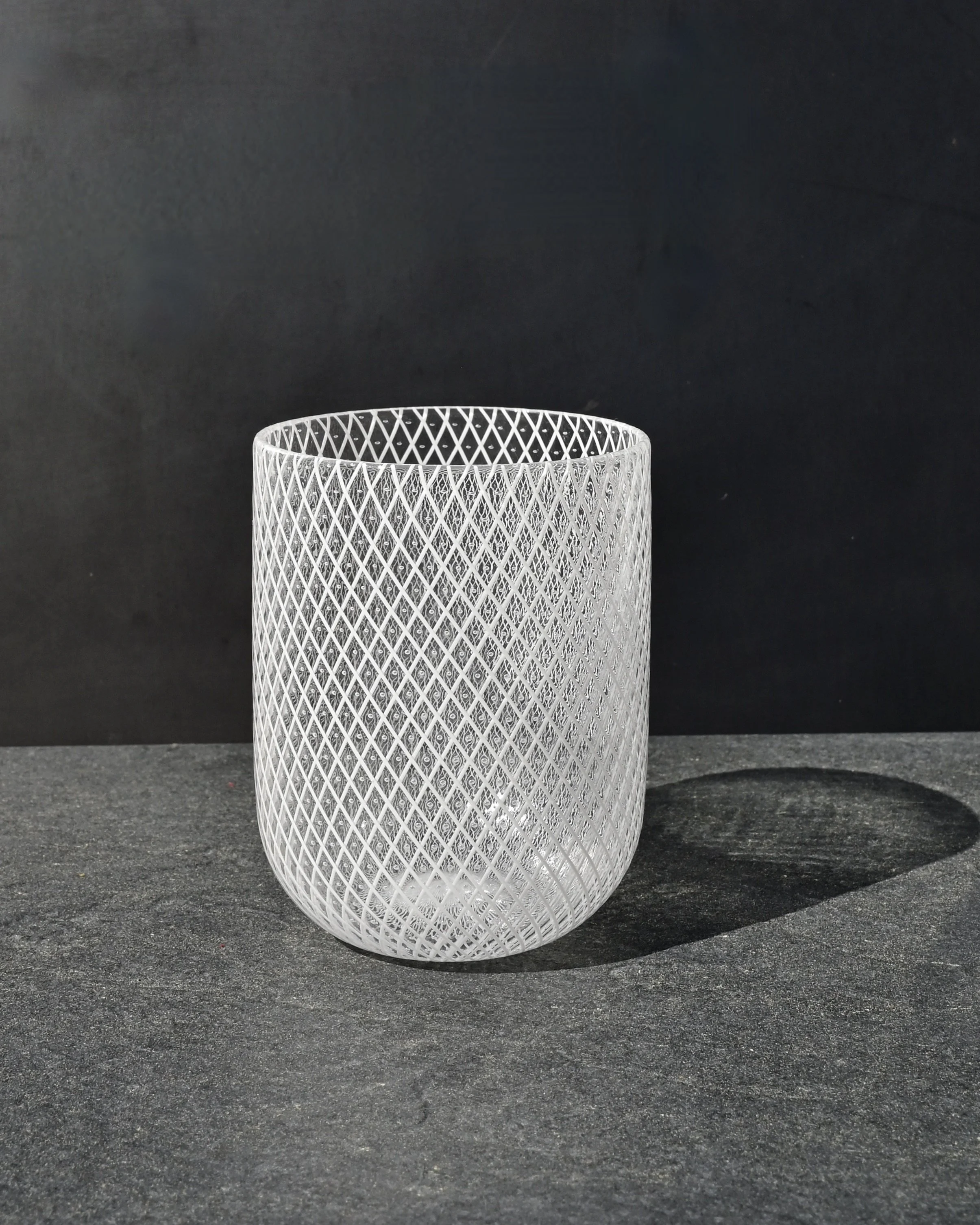 White Reticello Tumbler(s)