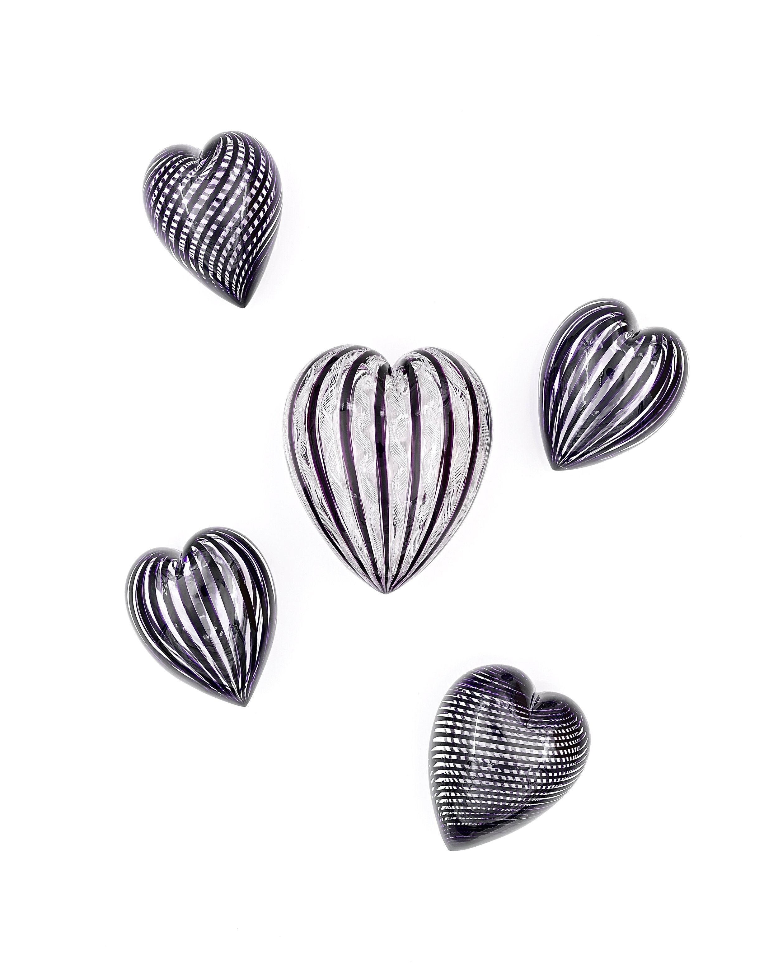 Purple + Fancy Heart(s)