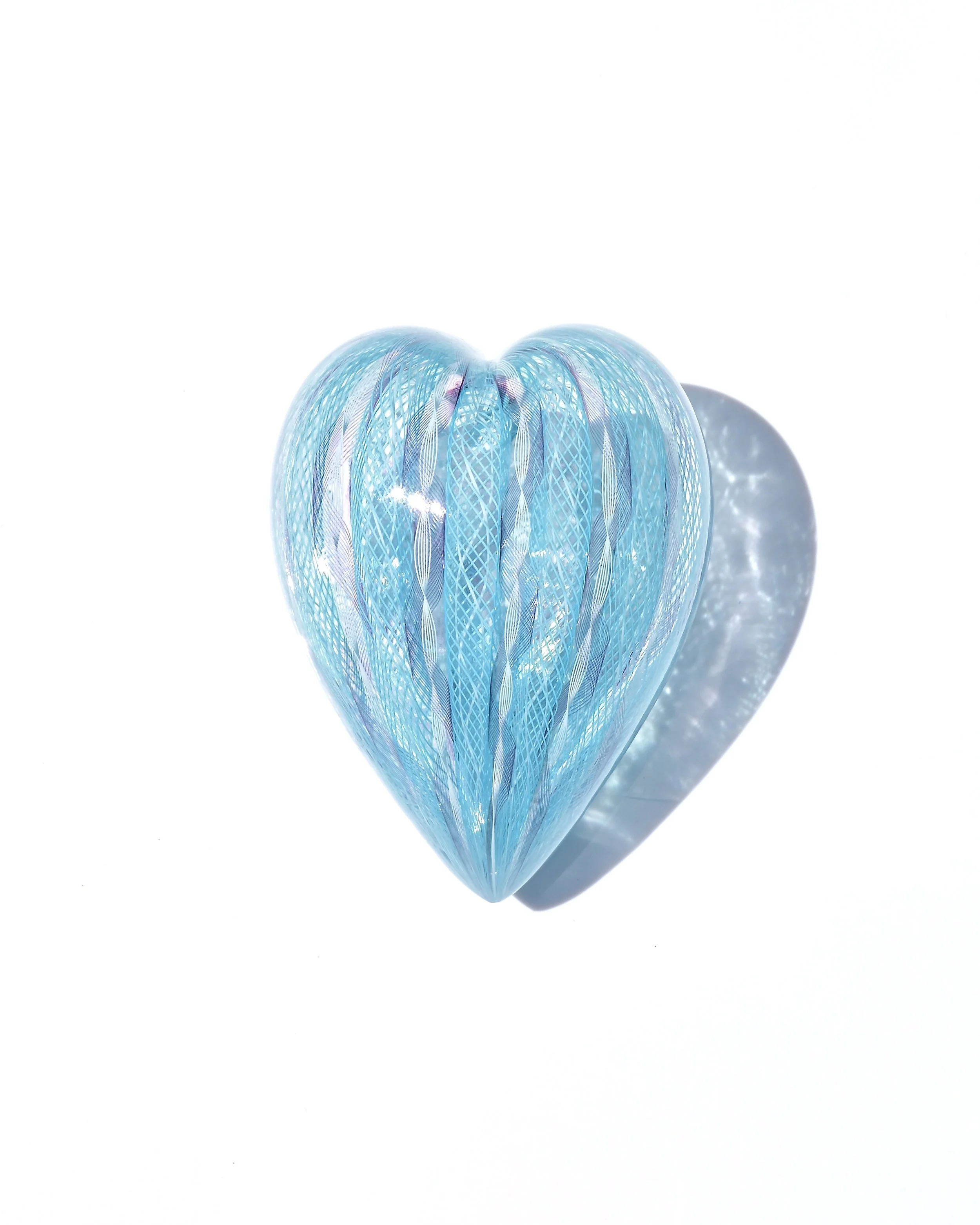 Blue Fancy Heart