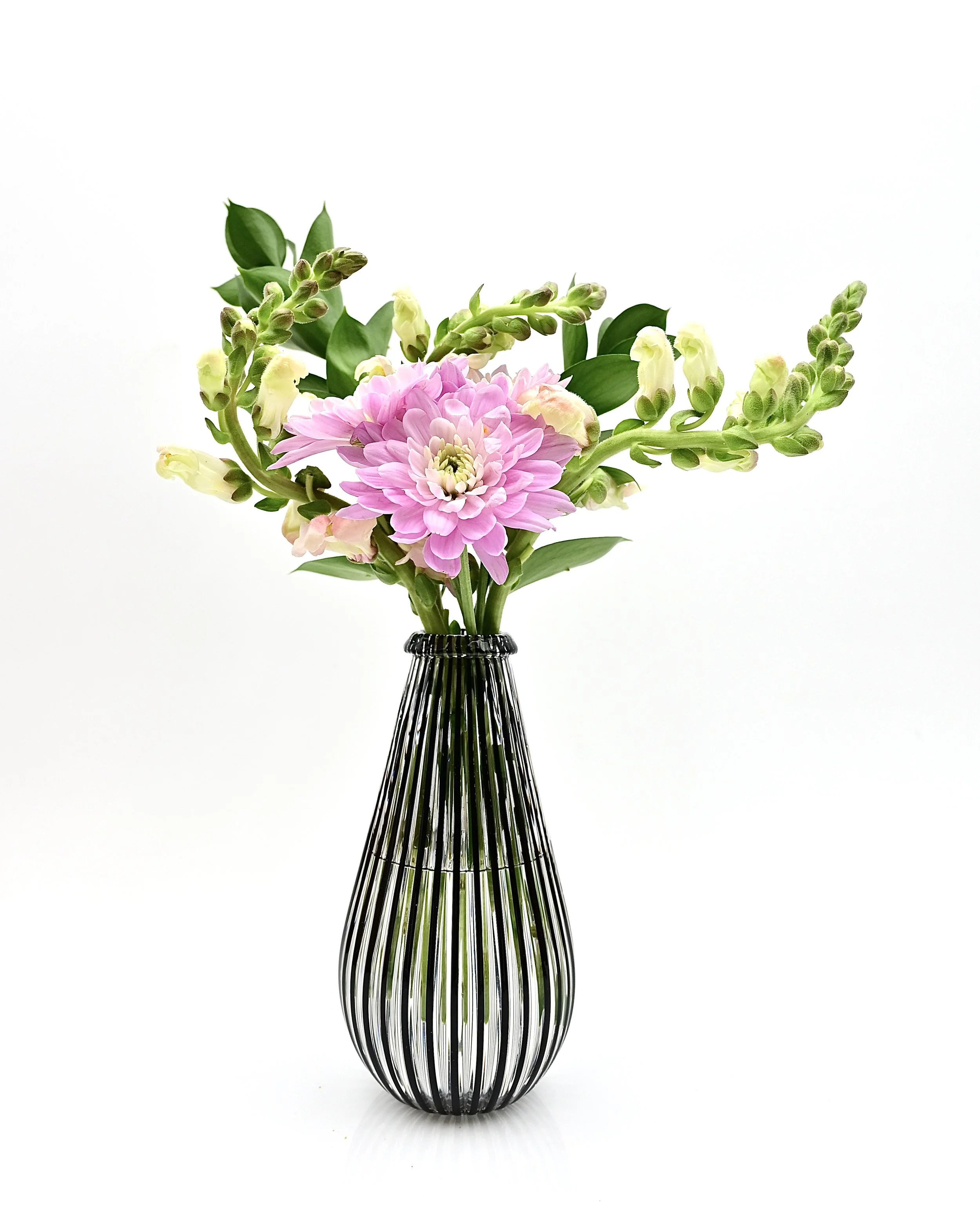 Black Cane Bud Vase - 5E