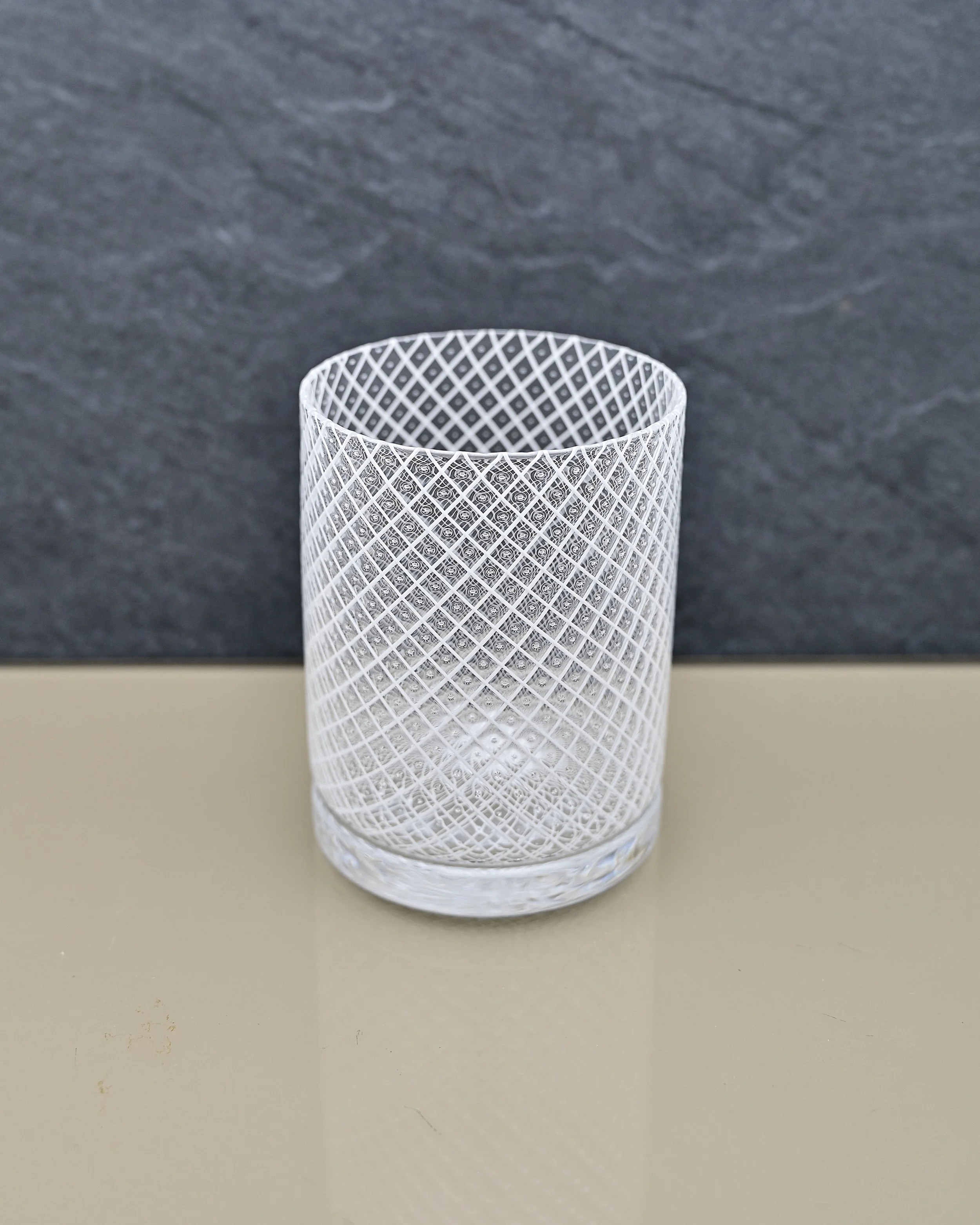 White Reticello Tumbler(s)