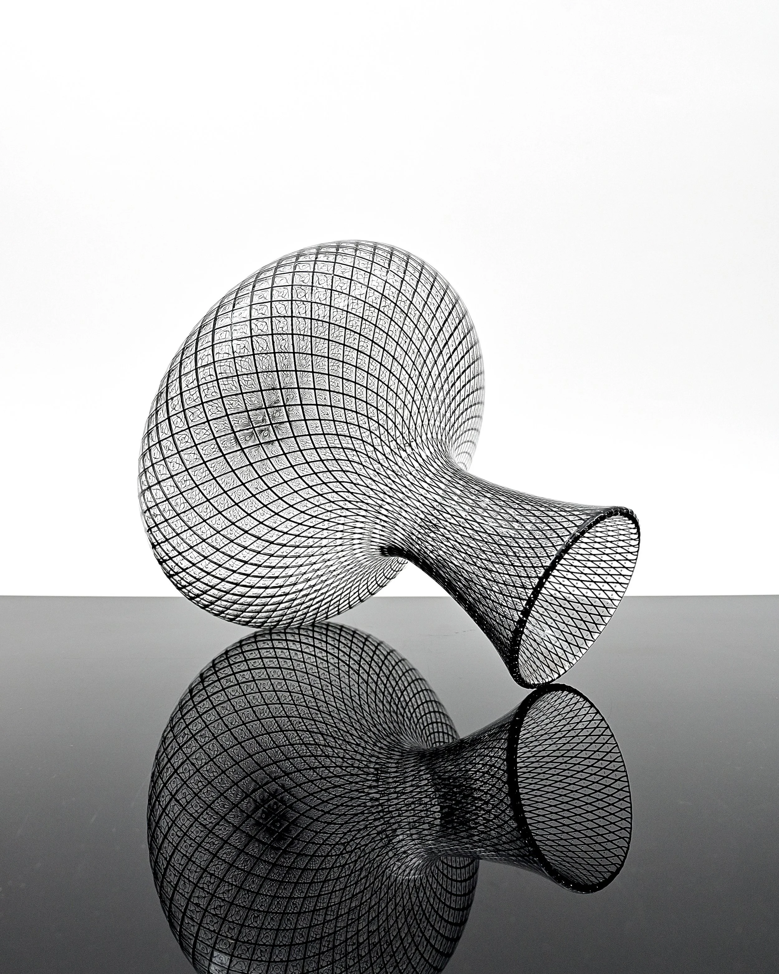 Black Reticello Decanter