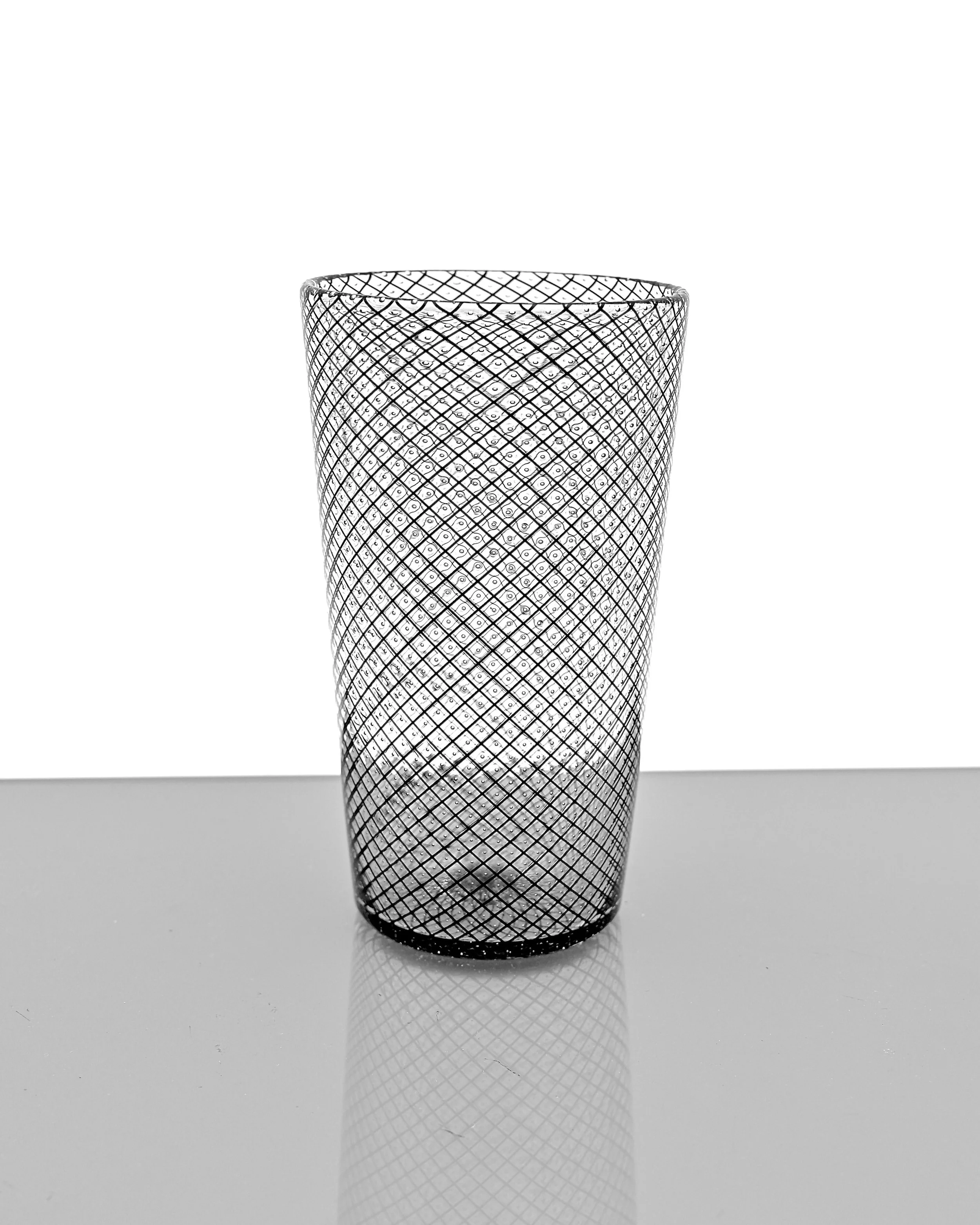 Reticello Pint Glass