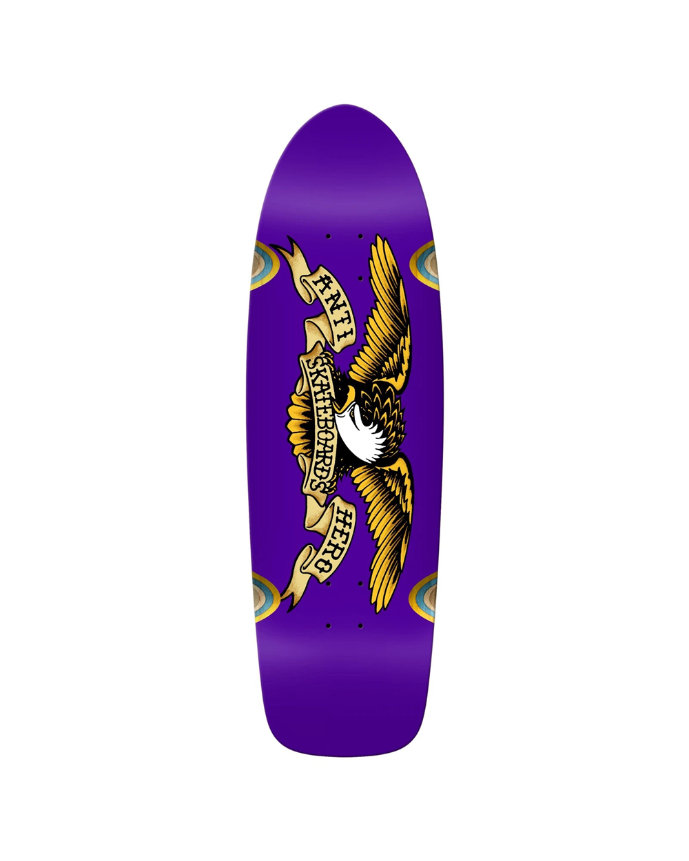 Anti Hero Skateboard Deck Shaped Eagle Caster Purple.png