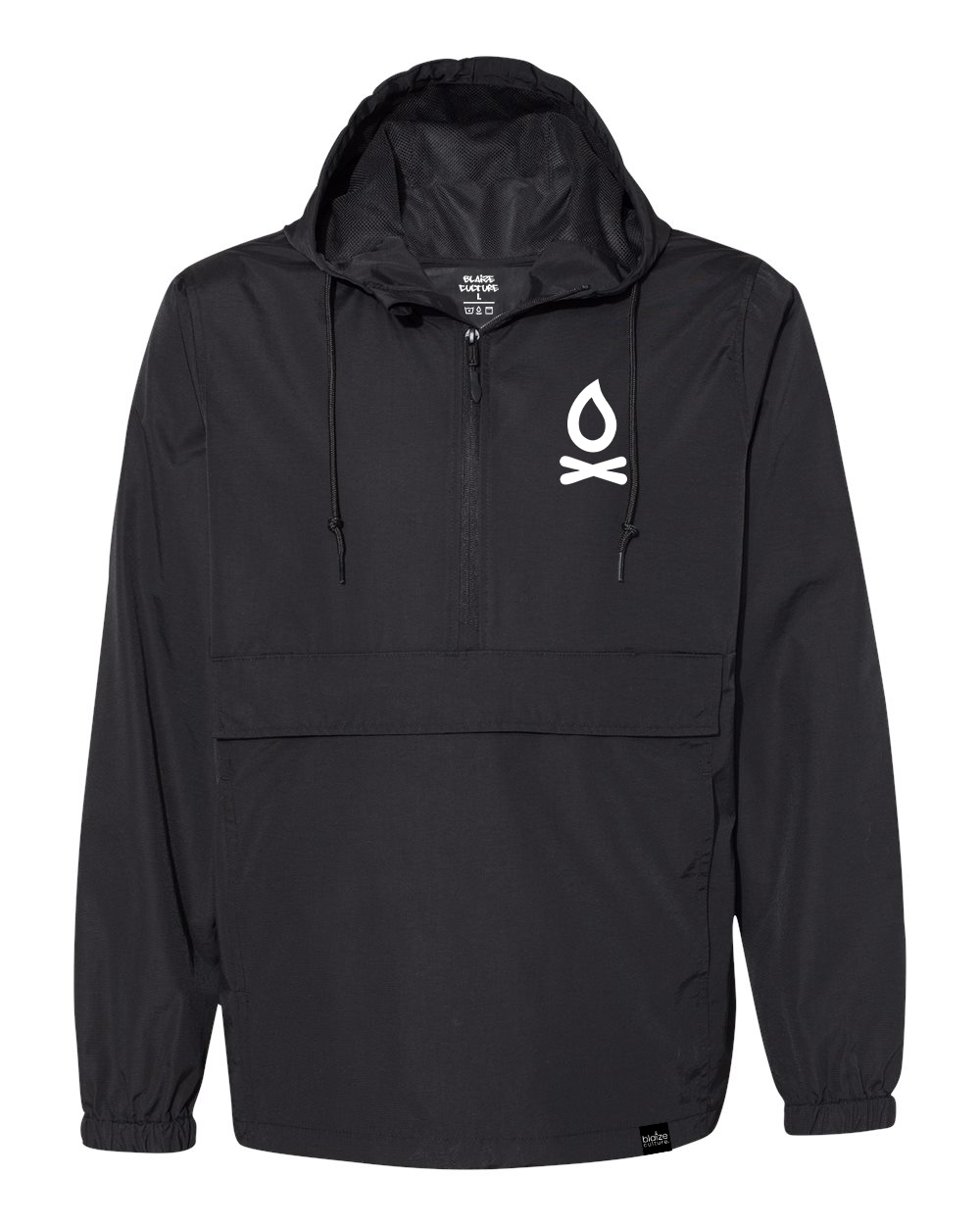Campfire Nylon Anorak Mock Up Front bLACK.png