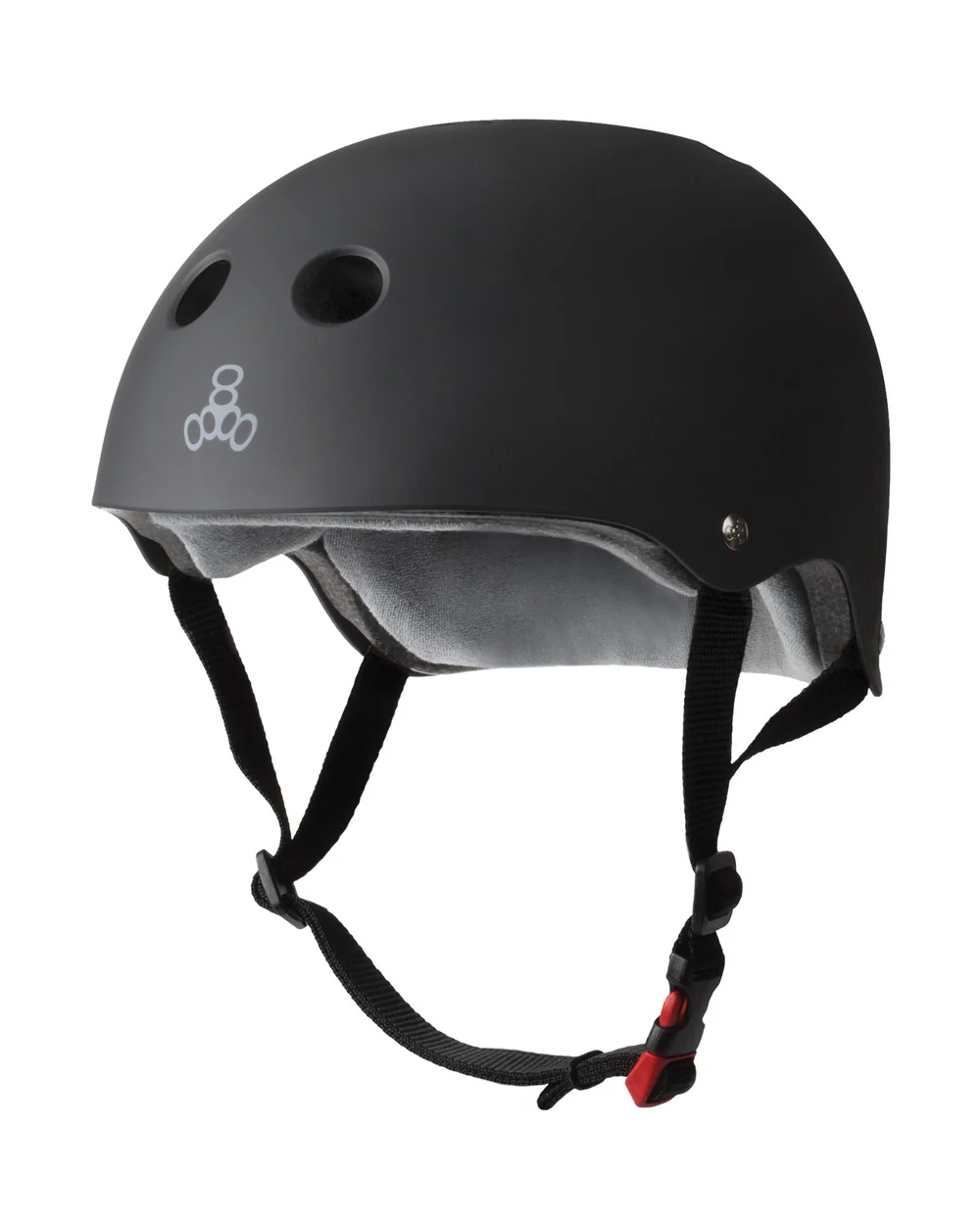 Triple Eight Certified Sweatsaver Helmet – Matte Black