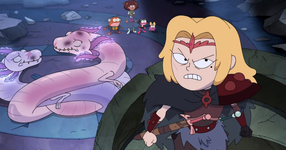 Amphibia Spoiler Review: Sasha's Angels/Olm Town Road — The Geeky Waffle