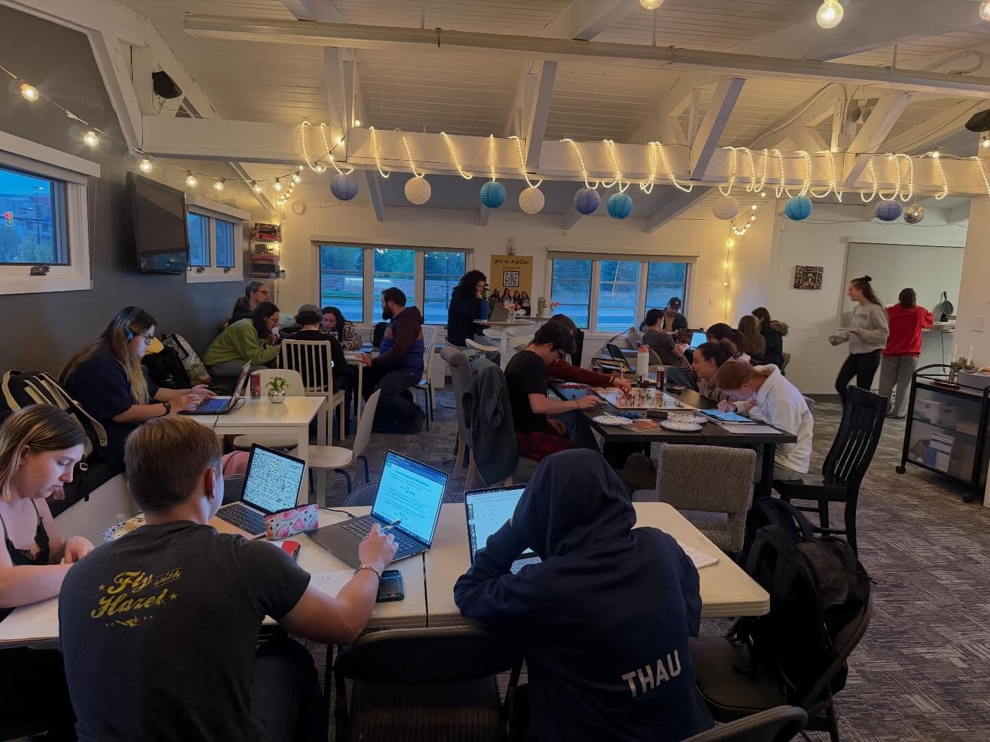 We loved treating our students to a well-deserved late-night breakfast to help power them through finals week!

Our Hillel is open all week from 9:00 AM&ndash;5:00 PM, stocked with plenty of snacks to keep you fueled and focused. Stop by anytime!