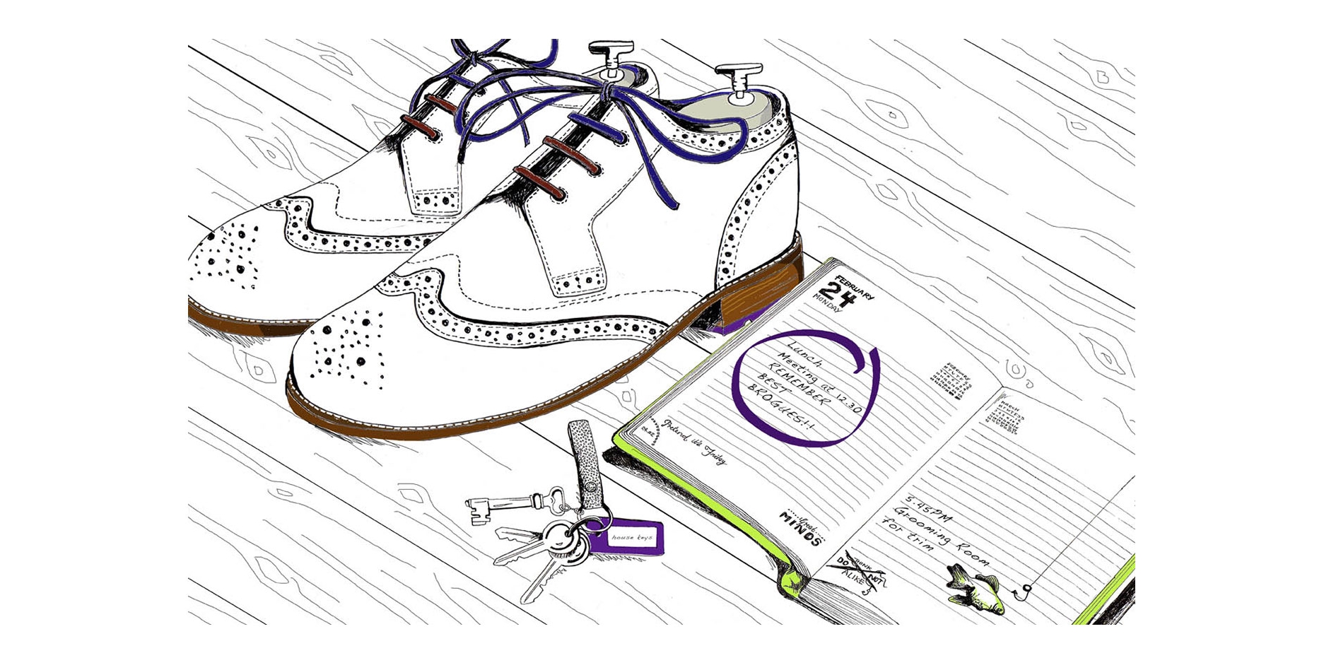 Ted Baker Illustrations