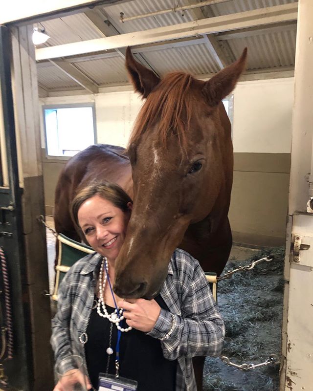 Nceft gala national center for equine facilitative therapy. Support NCEFT who service our first responders, veterans, disabled and mentally challenged through exposure to horses and therapy with them. This is one of the therapy horses and lead designer Danielle Holdt with Viscusi Elson interior design